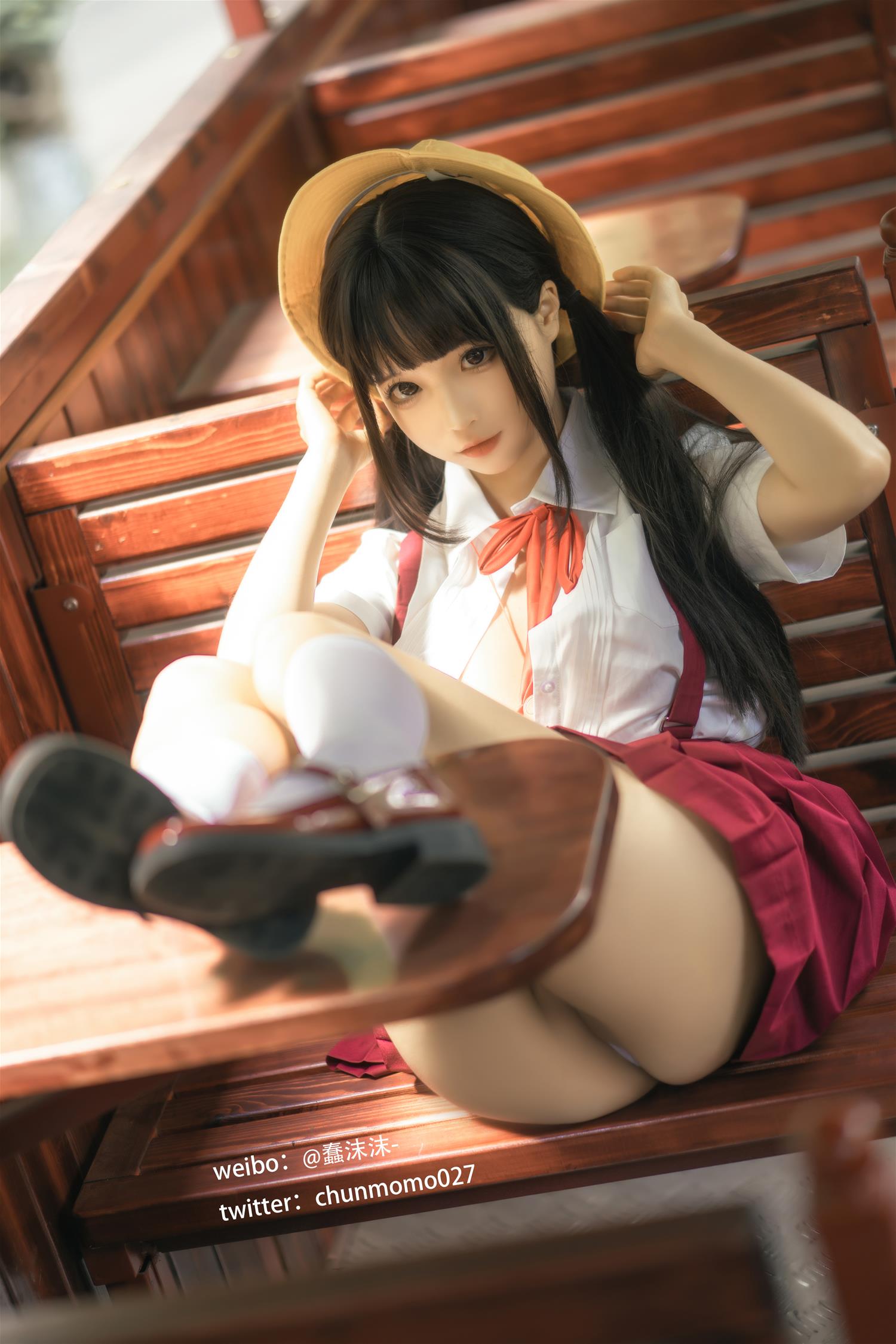 蠢沫沫 红火车 [16P-100MB]