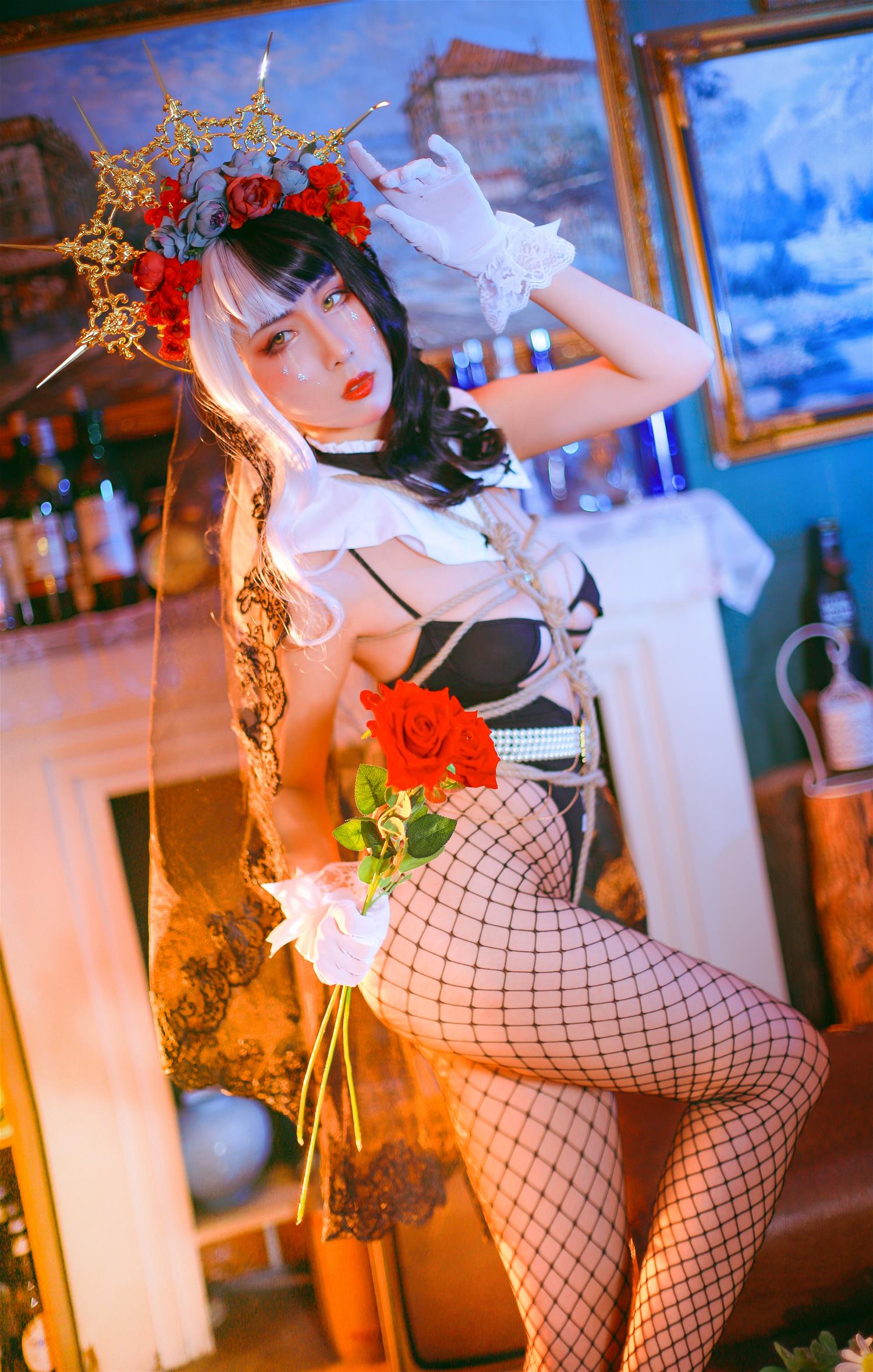 云溪溪 奶桃 修女 [22P-473MB]