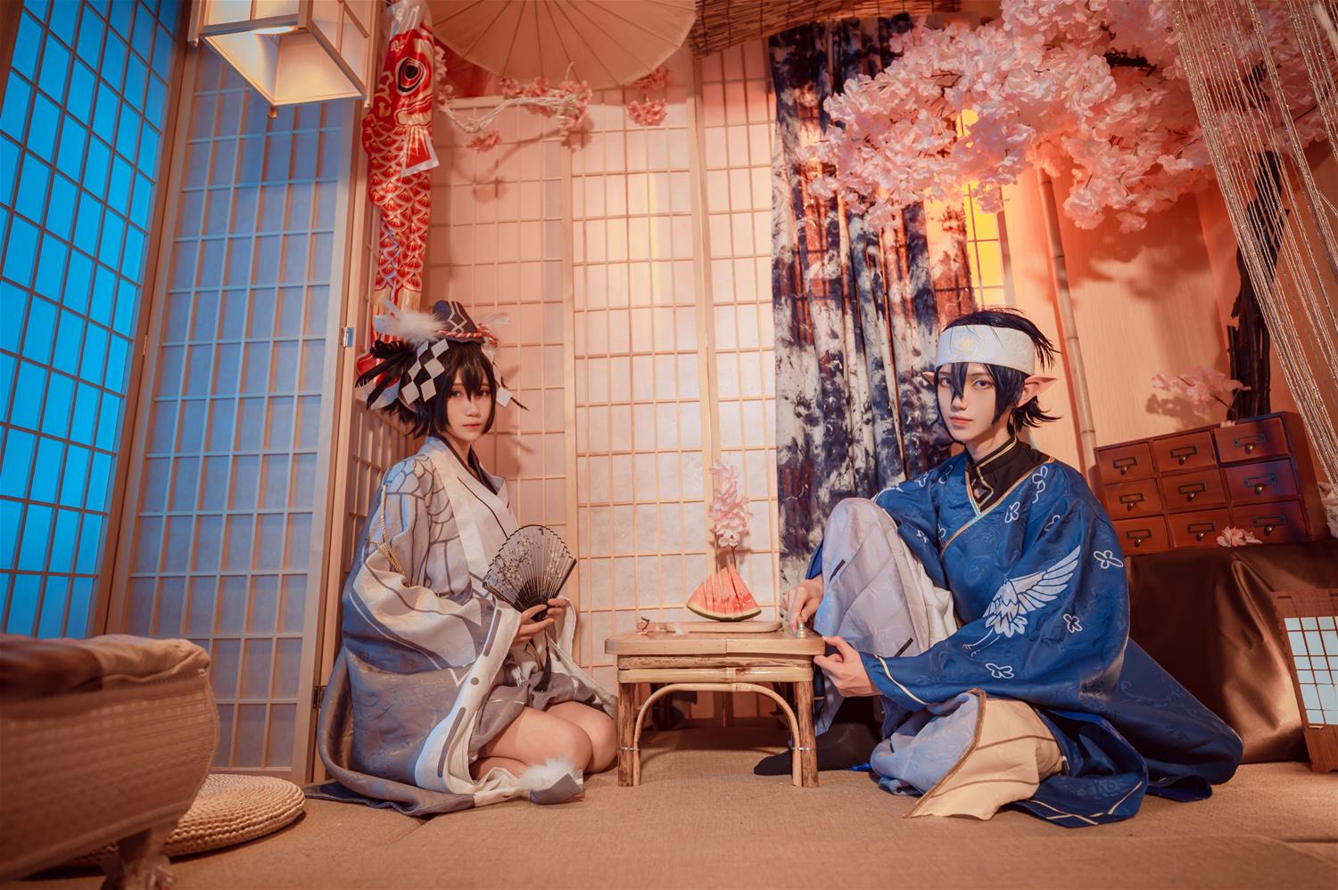 妖君白研 凹凸世界雷狮和风雷卡COS正片 [21P-181MB]