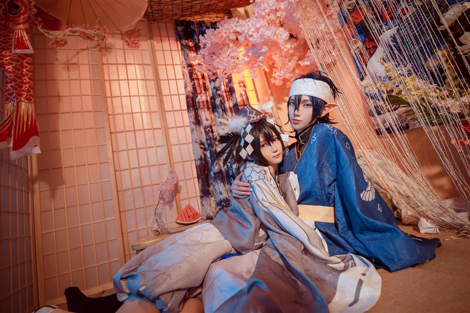 妖君白研 凹凸世界雷狮和风雷卡COS正片 [21P-181MB]