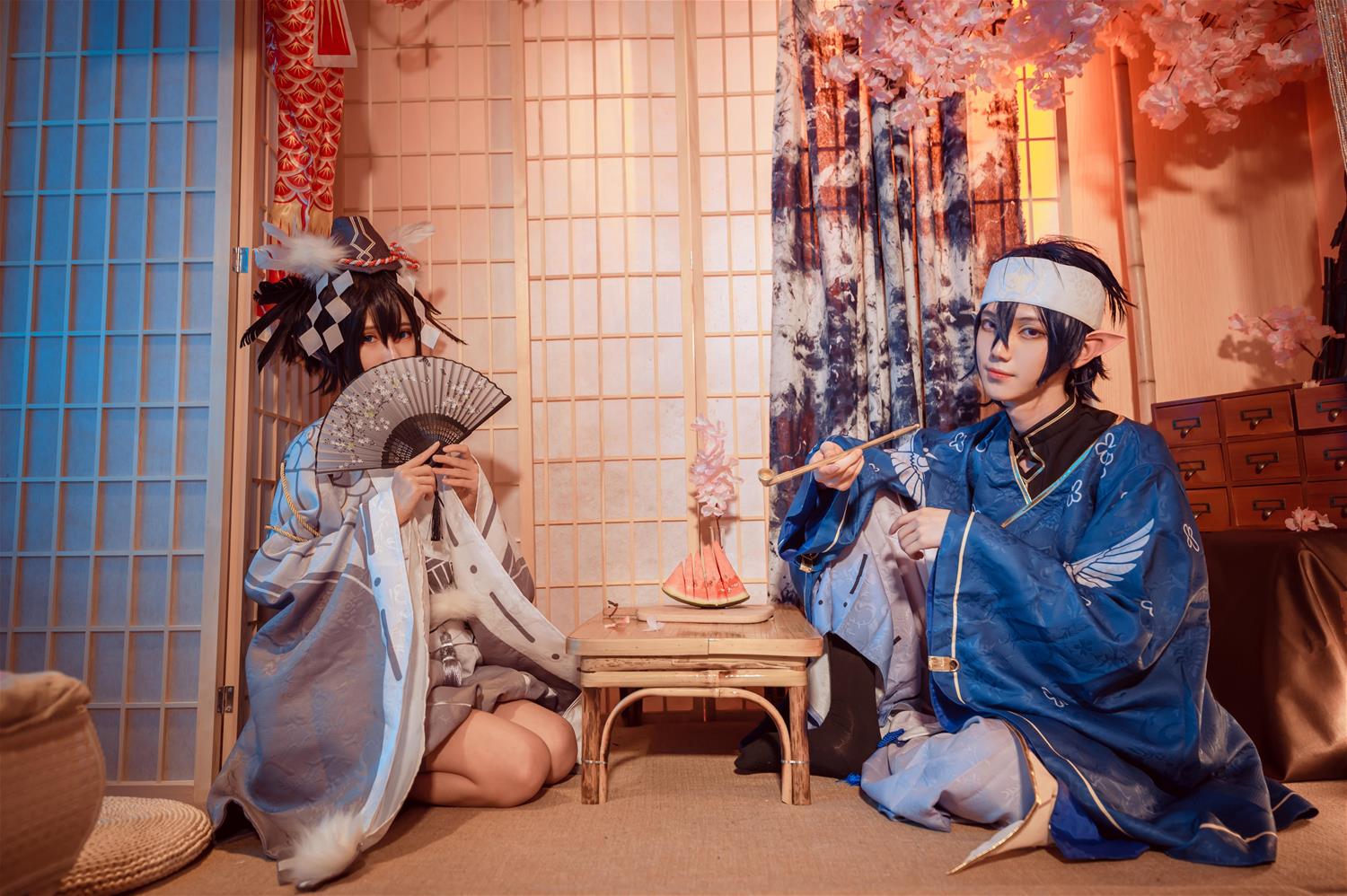 妖君白研 凹凸世界雷狮和风雷卡COS正片 [21P-181MB]