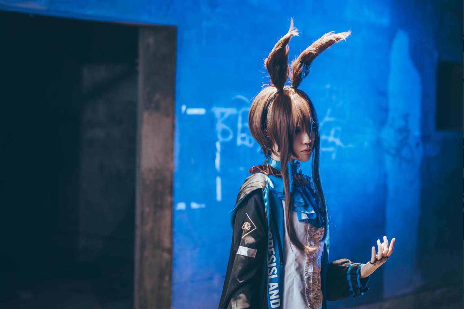 妖君白研 明日方舟COS美少女 COSER兽耳阿米娅 [10P-49MB]