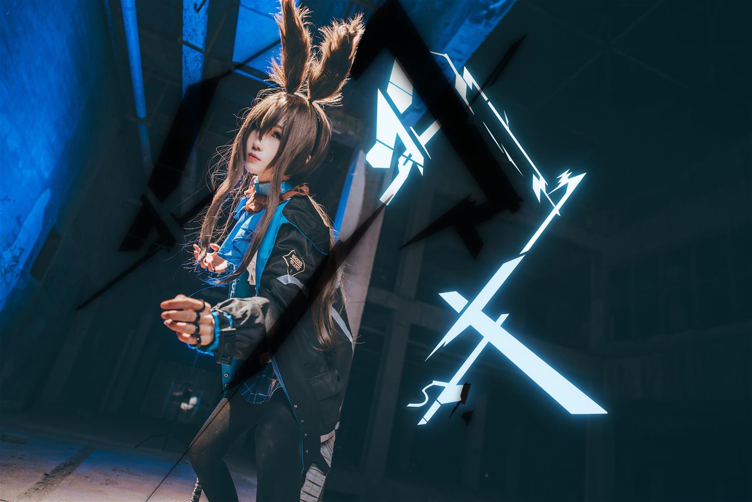 妖君白研 明日方舟COS美少女 COSER兽耳阿米娅 [10P-49MB]