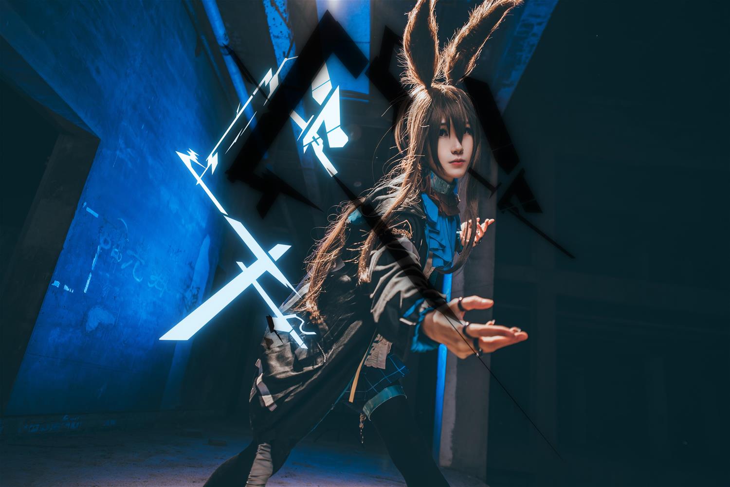 妖君白研 明日方舟COS美少女 COSER兽耳阿米娅 [10P-49MB]