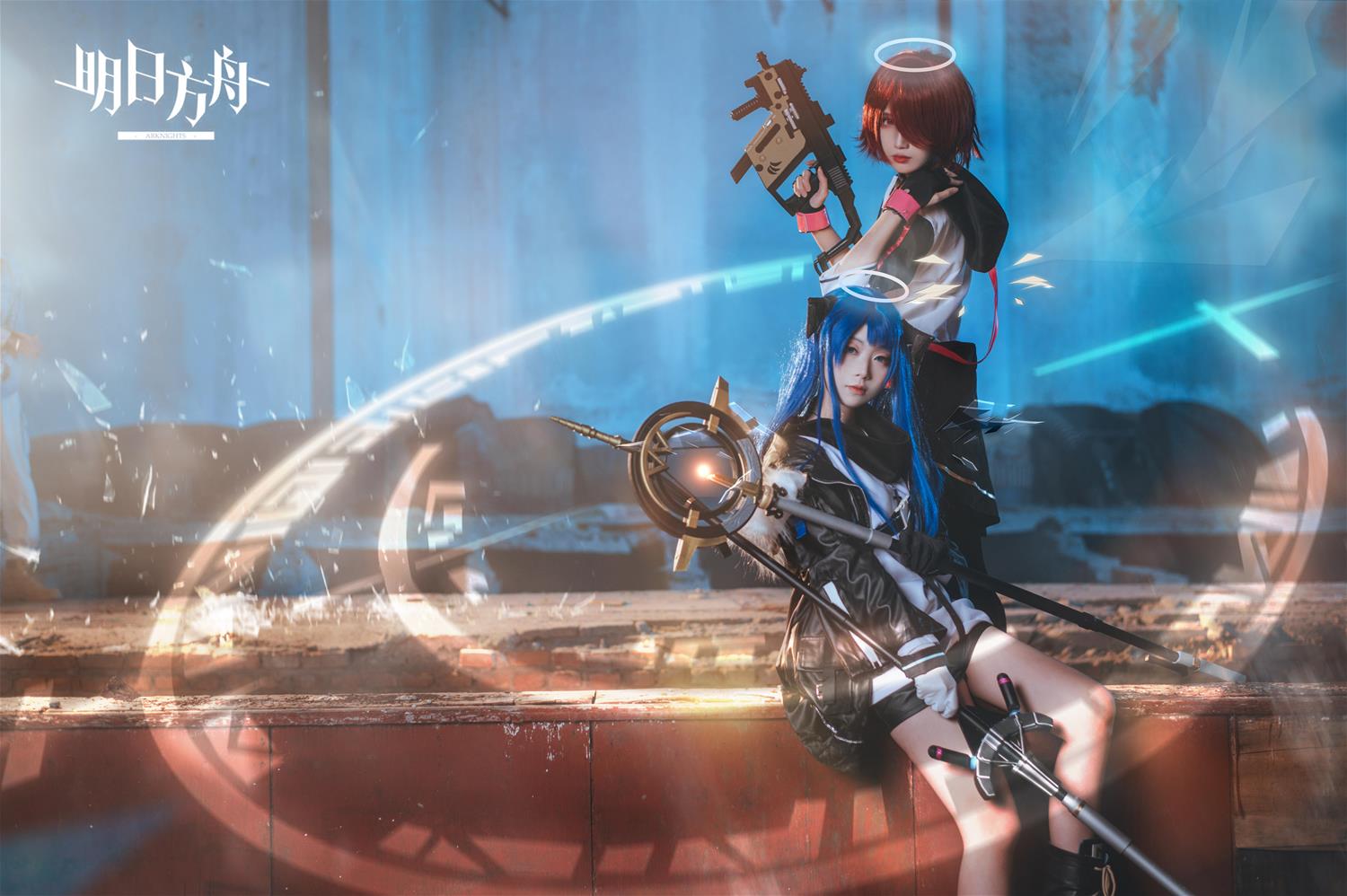 妖君白研 明日方舟COS能天使莫斯提马COS正片 [19P-157MB]