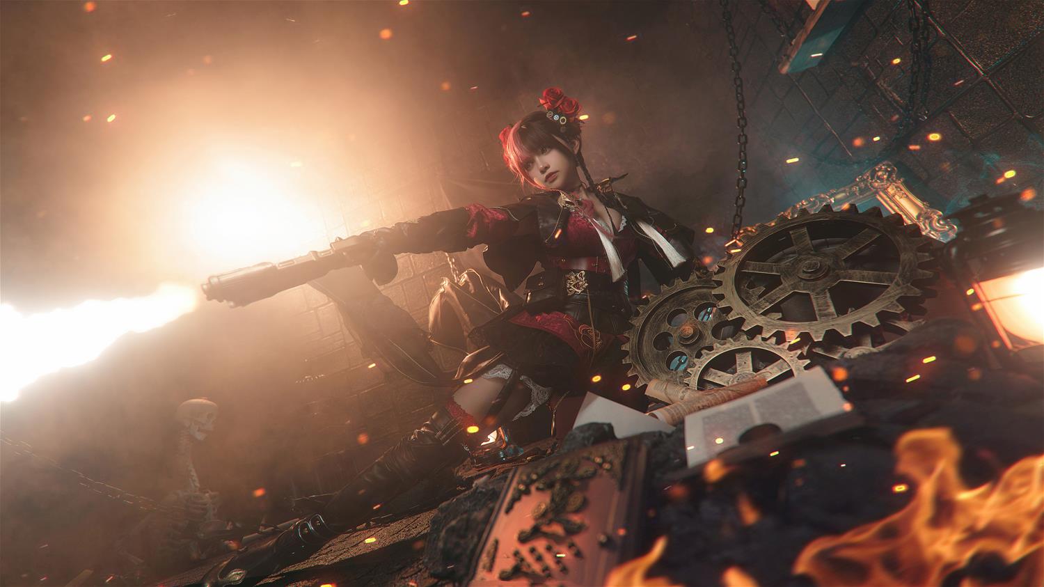 六二二同学 天谕手游 炎天 [12P-265MB]