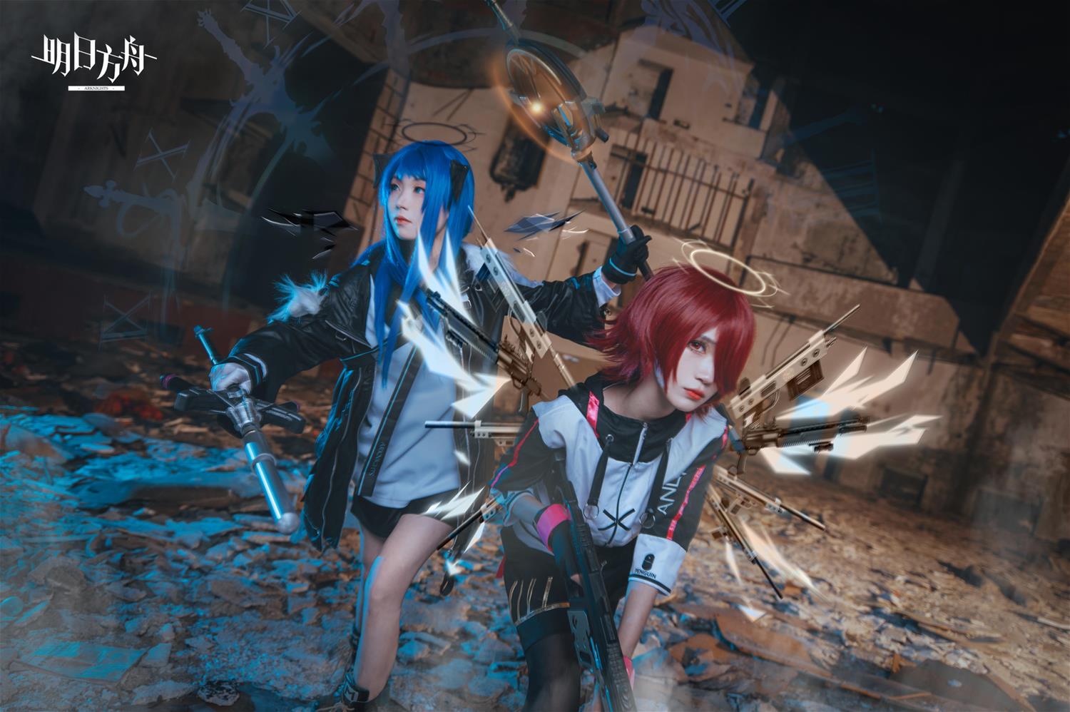 妖君白研 明日方舟COS能天使莫斯提马COS正片 [19P-157MB]