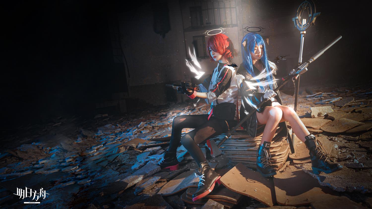 妖君白研 明日方舟COS能天使莫斯提马COS正片 [19P-157MB]