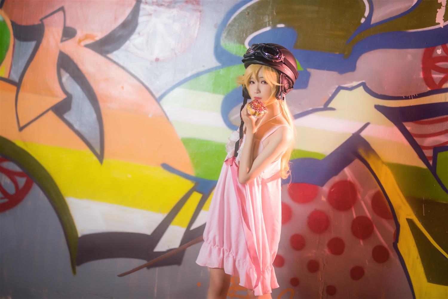 妖君白研 物语系列化物语日系COS忍野忍正片 [14P-79MB]