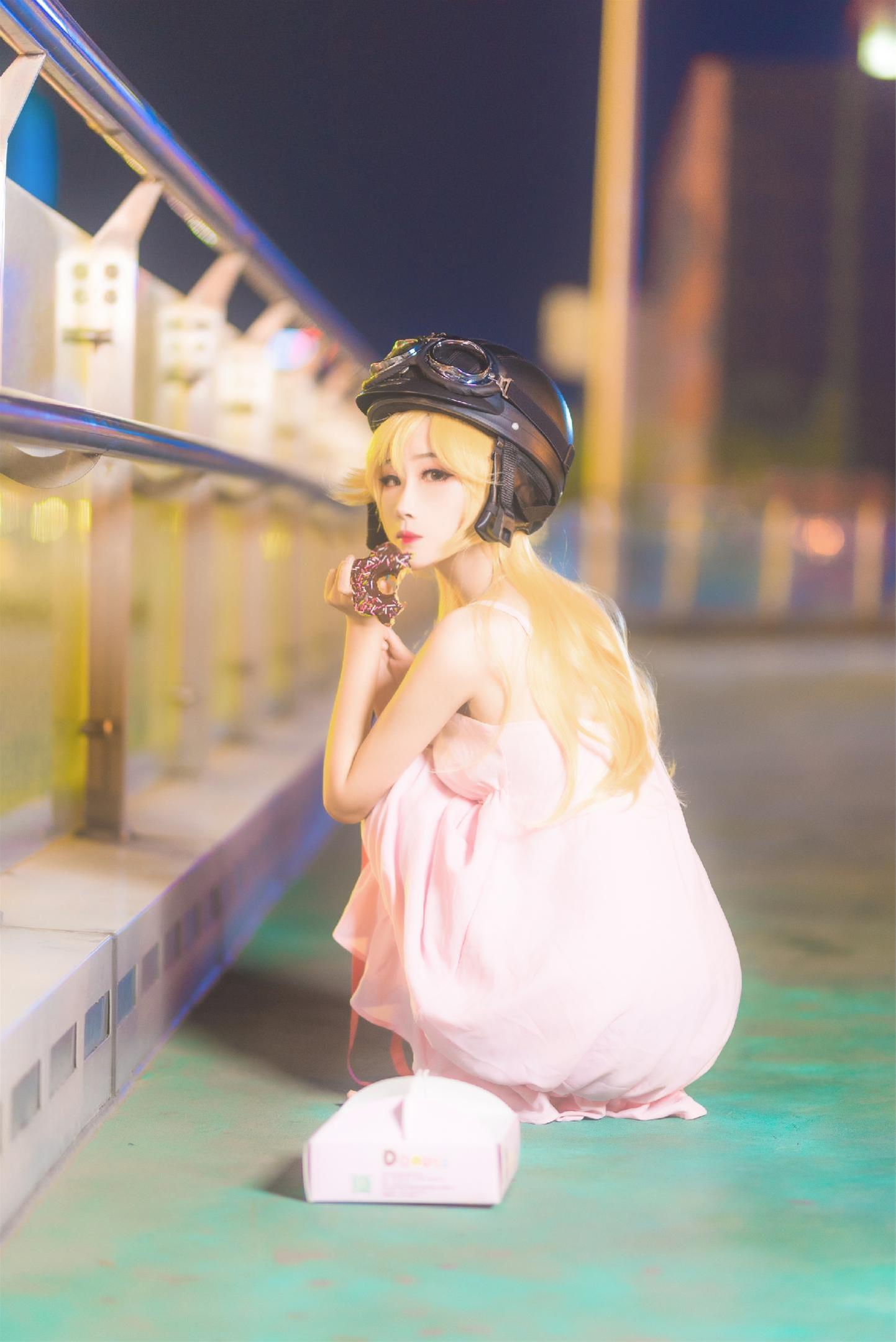 妖君白研 物语系列化物语日系COS忍野忍正片 [14P-79MB]