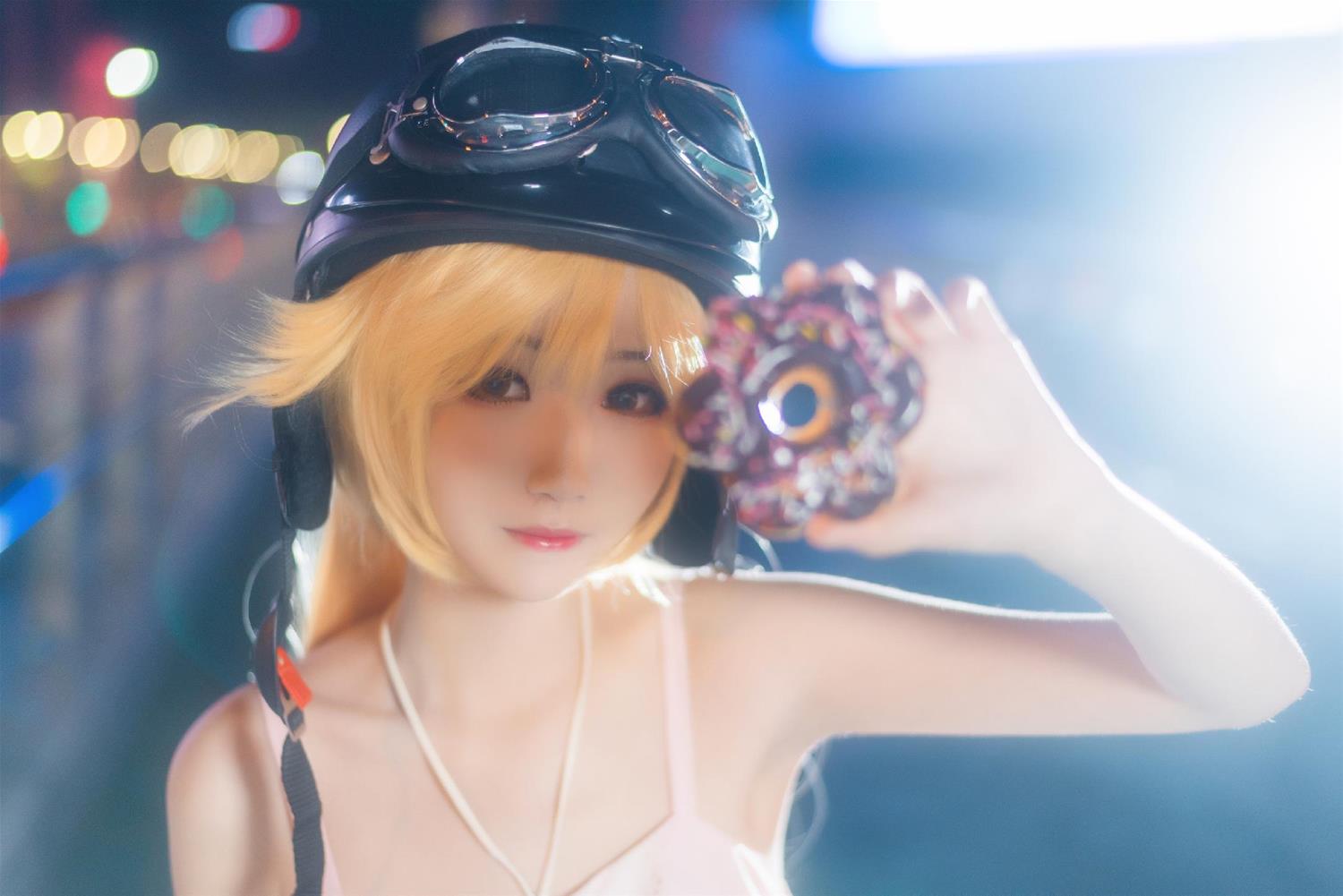 妖君白研 物语系列化物语日系COS忍野忍正片 [14P-79MB]