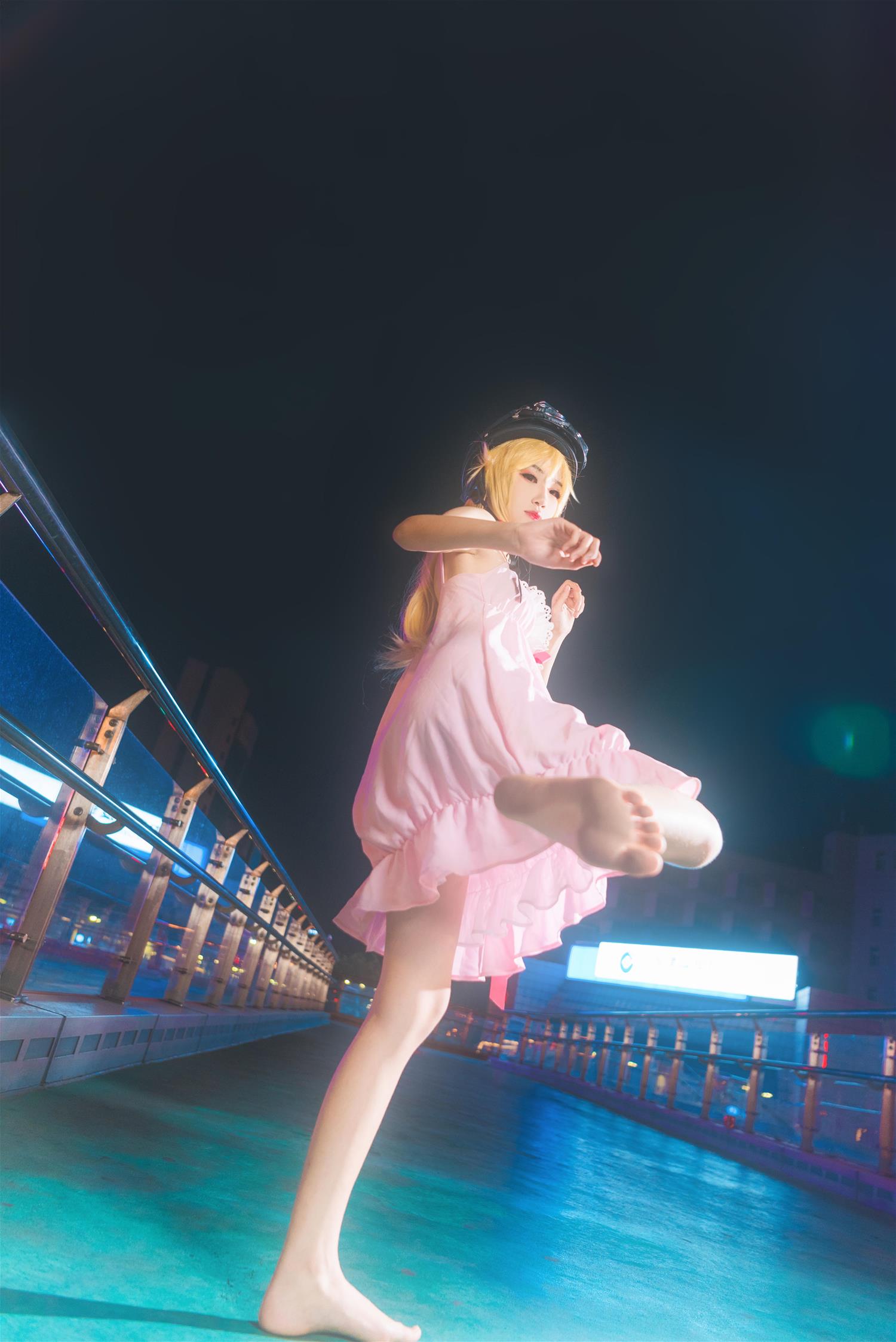 妖君白研 物语系列化物语日系COS忍野忍正片 [14P-79MB]