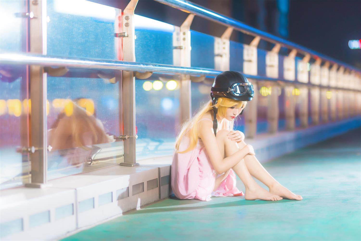 妖君白研 物语系列化物语日系COS忍野忍正片 [14P-79MB]