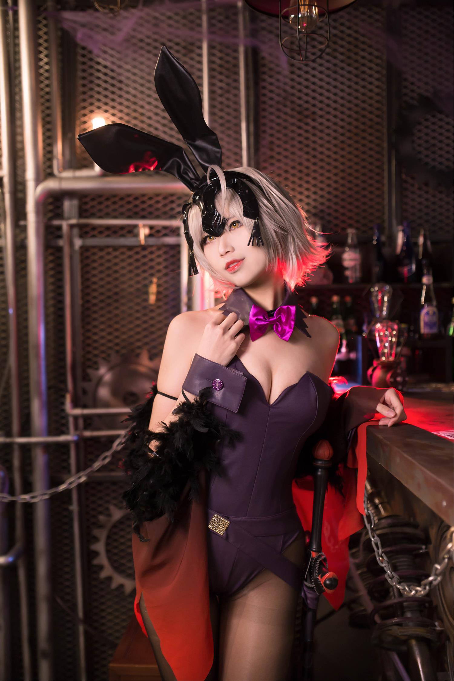 KaYa 萱 黑贞 兔女郎 [12P-9MB]