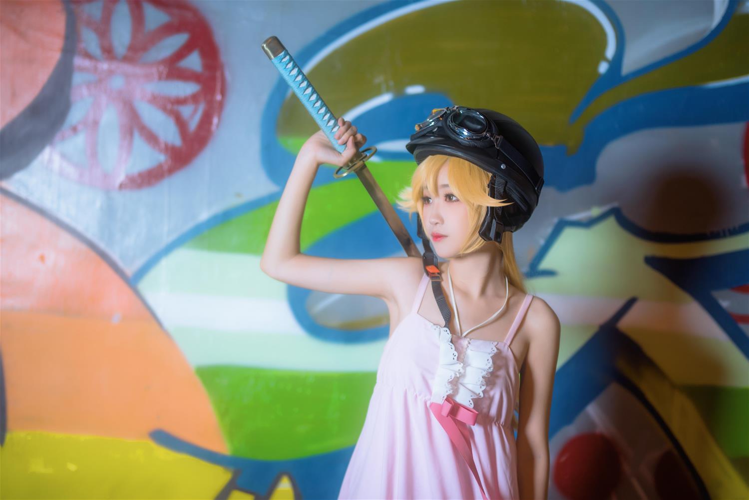 妖君白研 物语系列化物语日系COS忍野忍正片 [14P-79MB]