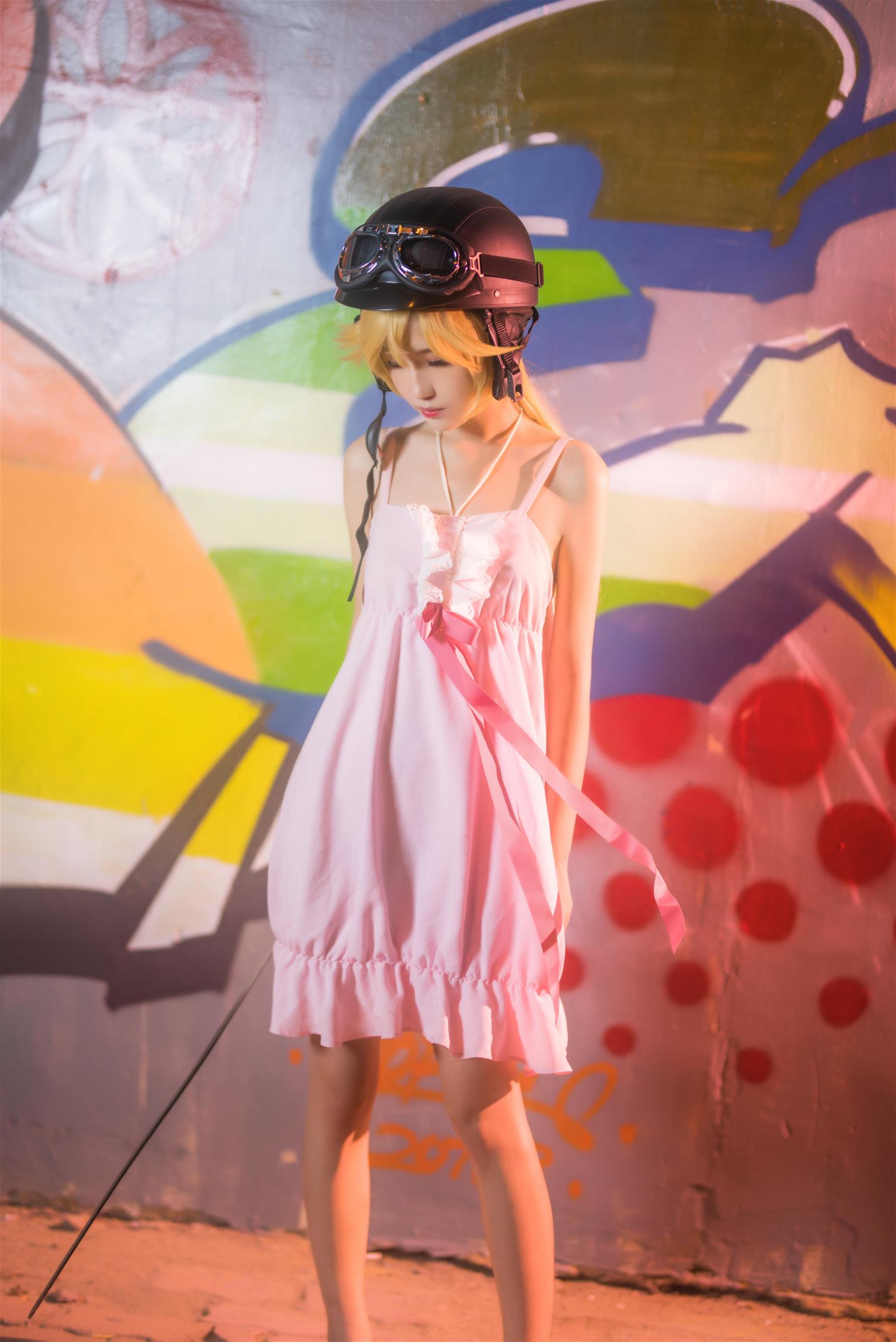 妖君白研 物语系列化物语日系COS忍野忍正片 [14P-79MB]