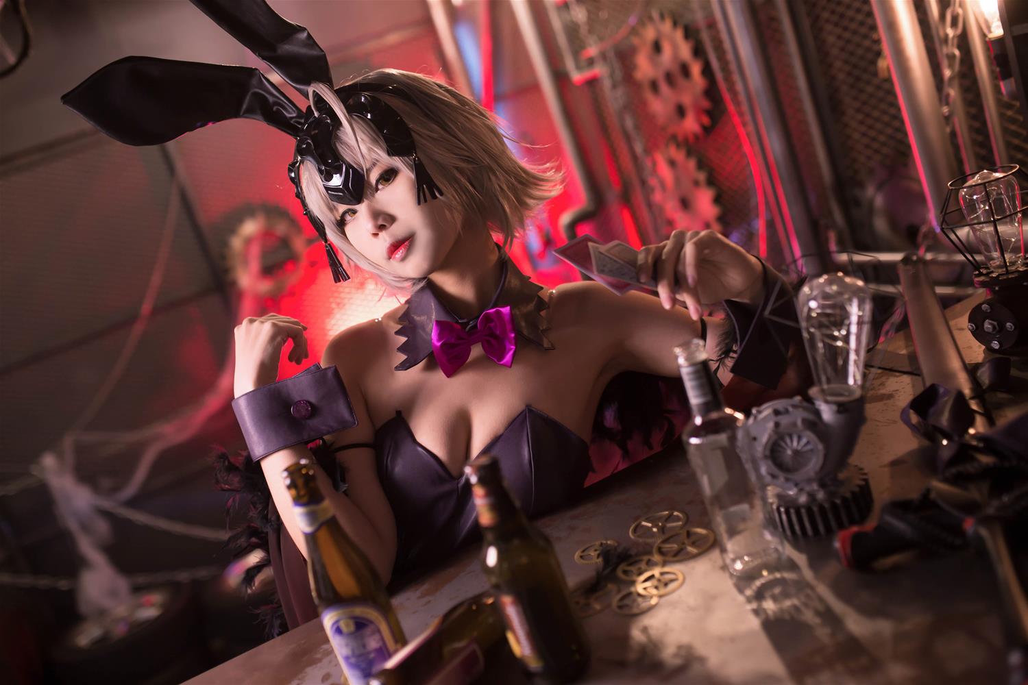 KaYa 萱 黑贞 兔女郎 [12P-9MB]