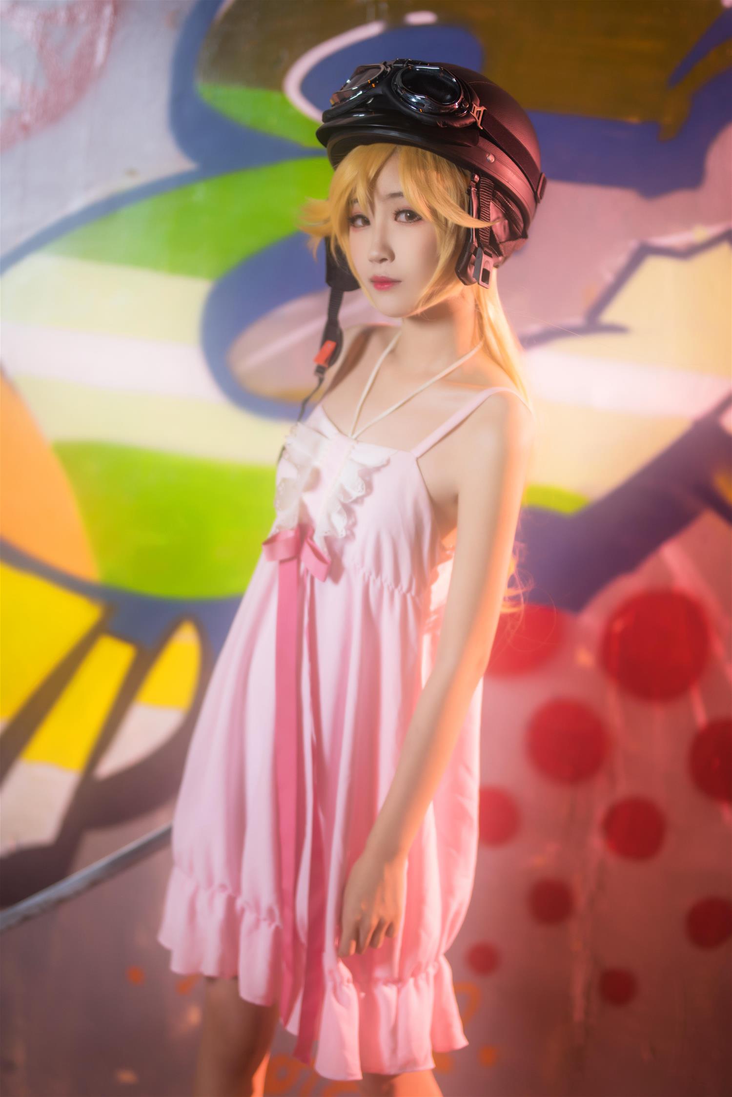 妖君白研 物语系列化物语日系COS忍野忍正片 [14P-79MB]