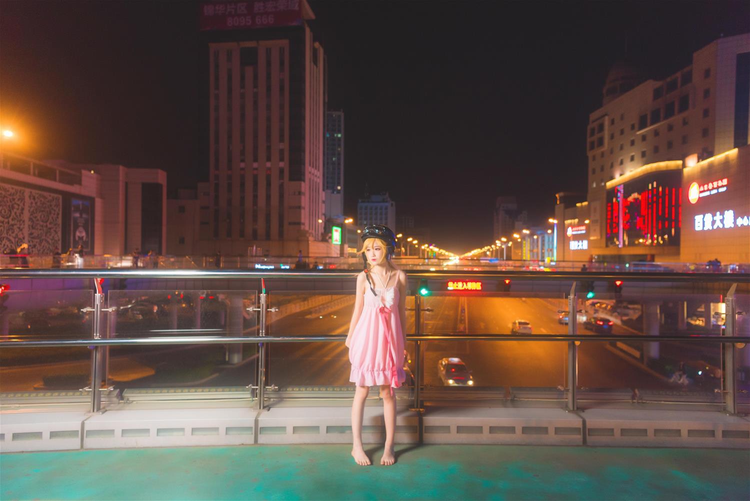 妖君白研 物语系列化物语日系COS忍野忍正片 [14P-79MB]