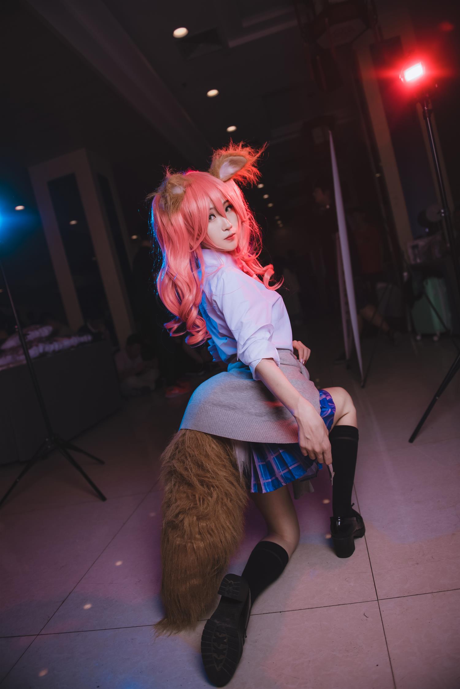 妖君白研 FATE GRAND ORDER COS FGO玉藻前 [9P-24MB]