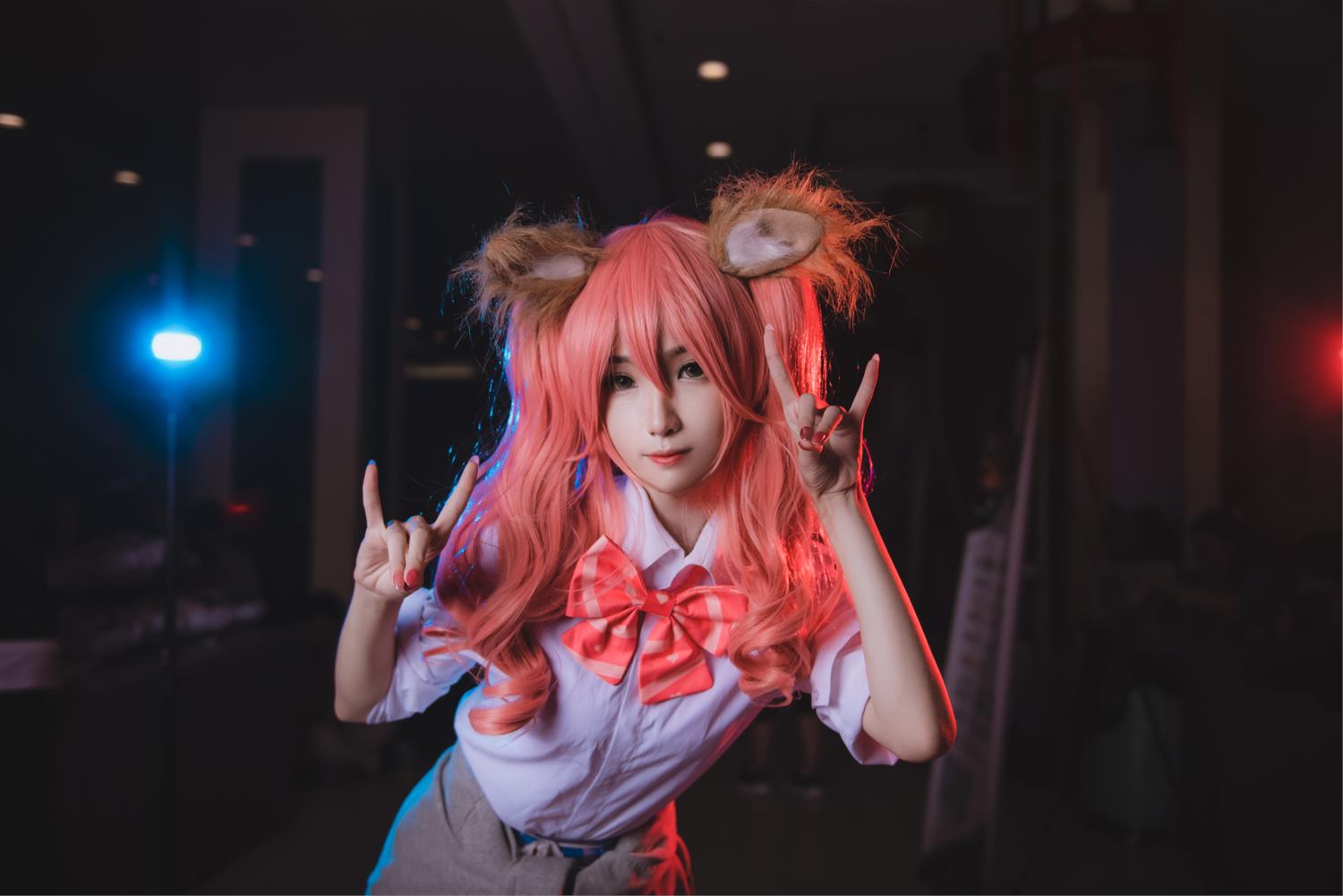 妖君白研 FATE GRAND ORDER COS FGO玉藻前 [9P-24MB]