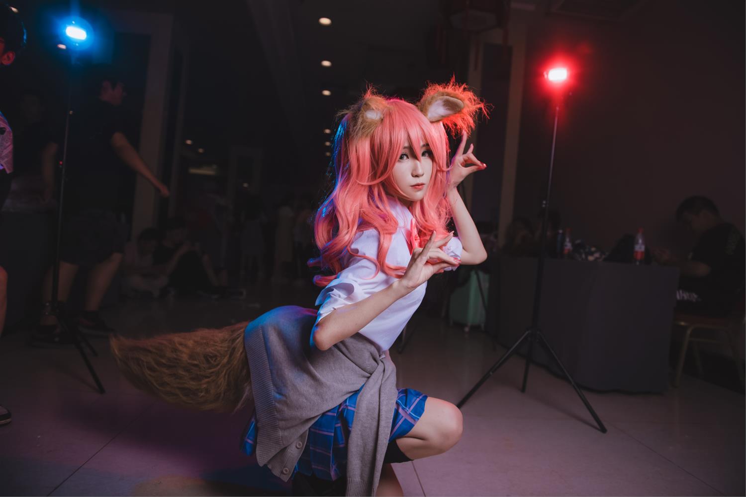 妖君白研 FATE GRAND ORDER COS FGO玉藻前 [9P-24MB]