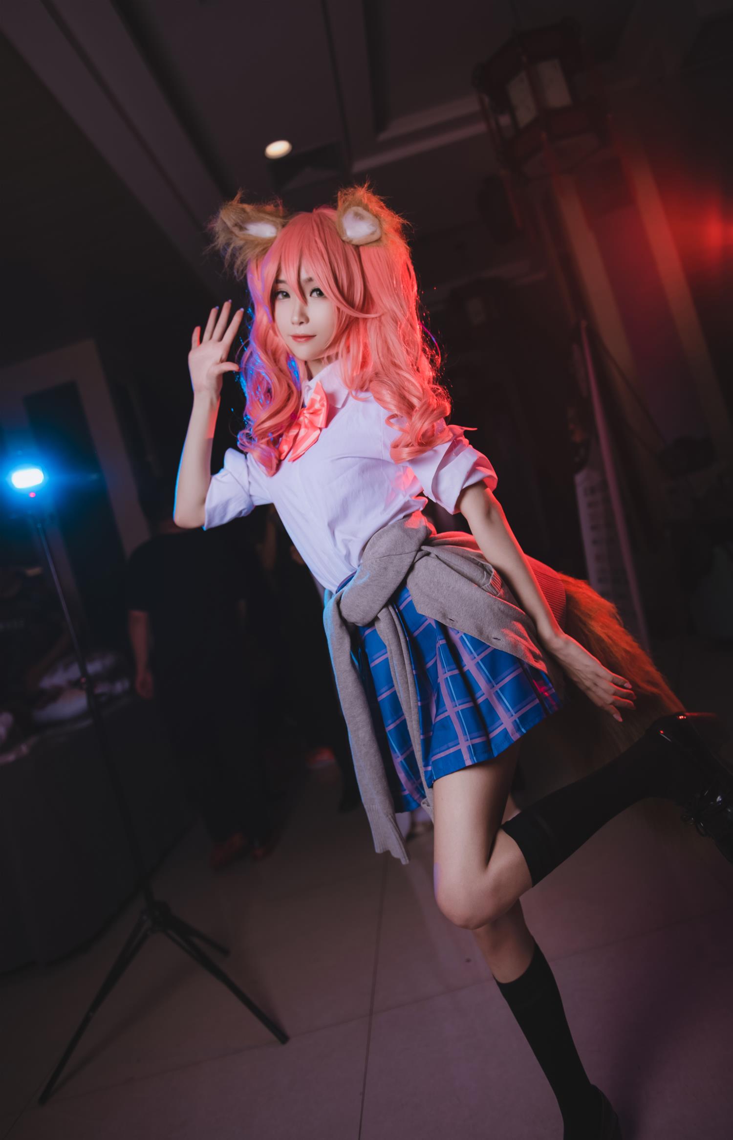 妖君白研 FATE GRAND ORDER COS FGO玉藻前 [9P-24MB]