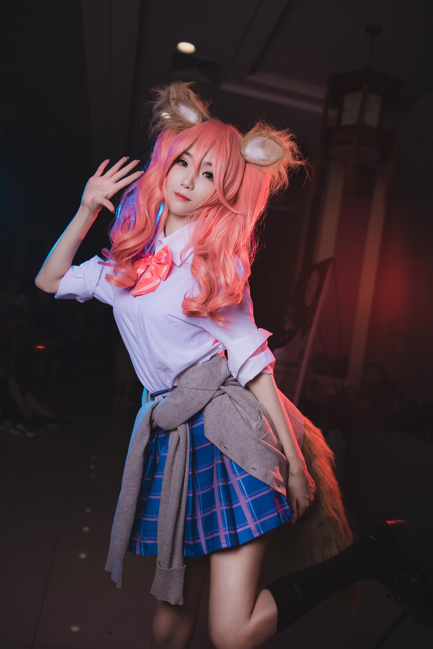 妖君白研 FATE GRAND ORDER COS FGO玉藻前 [9P-24MB]