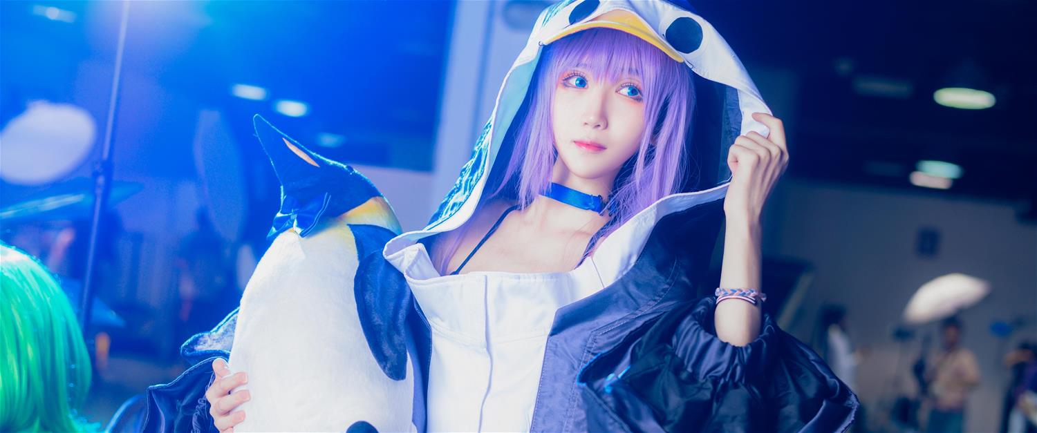 妖君白研 FATEGRAND ORDER场照漫展COS梅尔特莉莉丝FGO泳着 [9P-68MB]