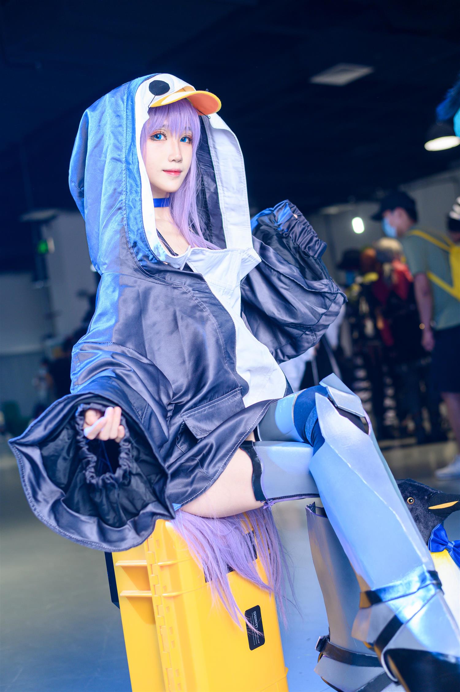 妖君白研 FATEGRAND ORDER场照漫展COS梅尔特莉莉丝FGO泳着 [9P-68MB]