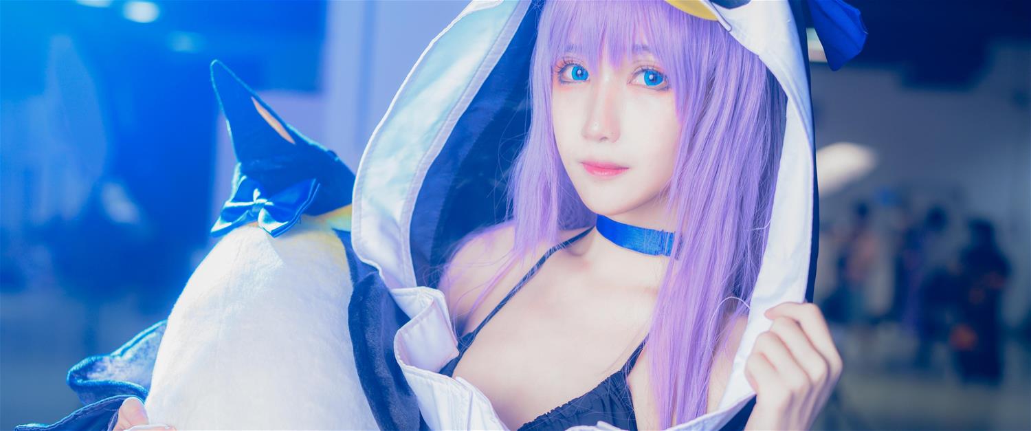 妖君白研 FATEGRAND ORDER场照漫展COS梅尔特莉莉丝FGO泳着 [9P-68MB]