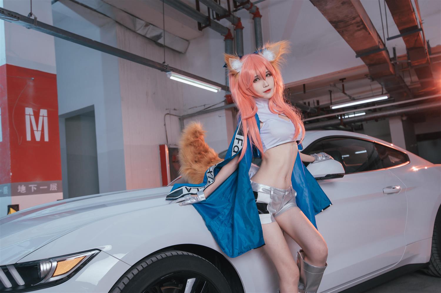 妖君白研 FATEGRAND ORDER玉澡前 FATE COS正片 [8P-63MB]