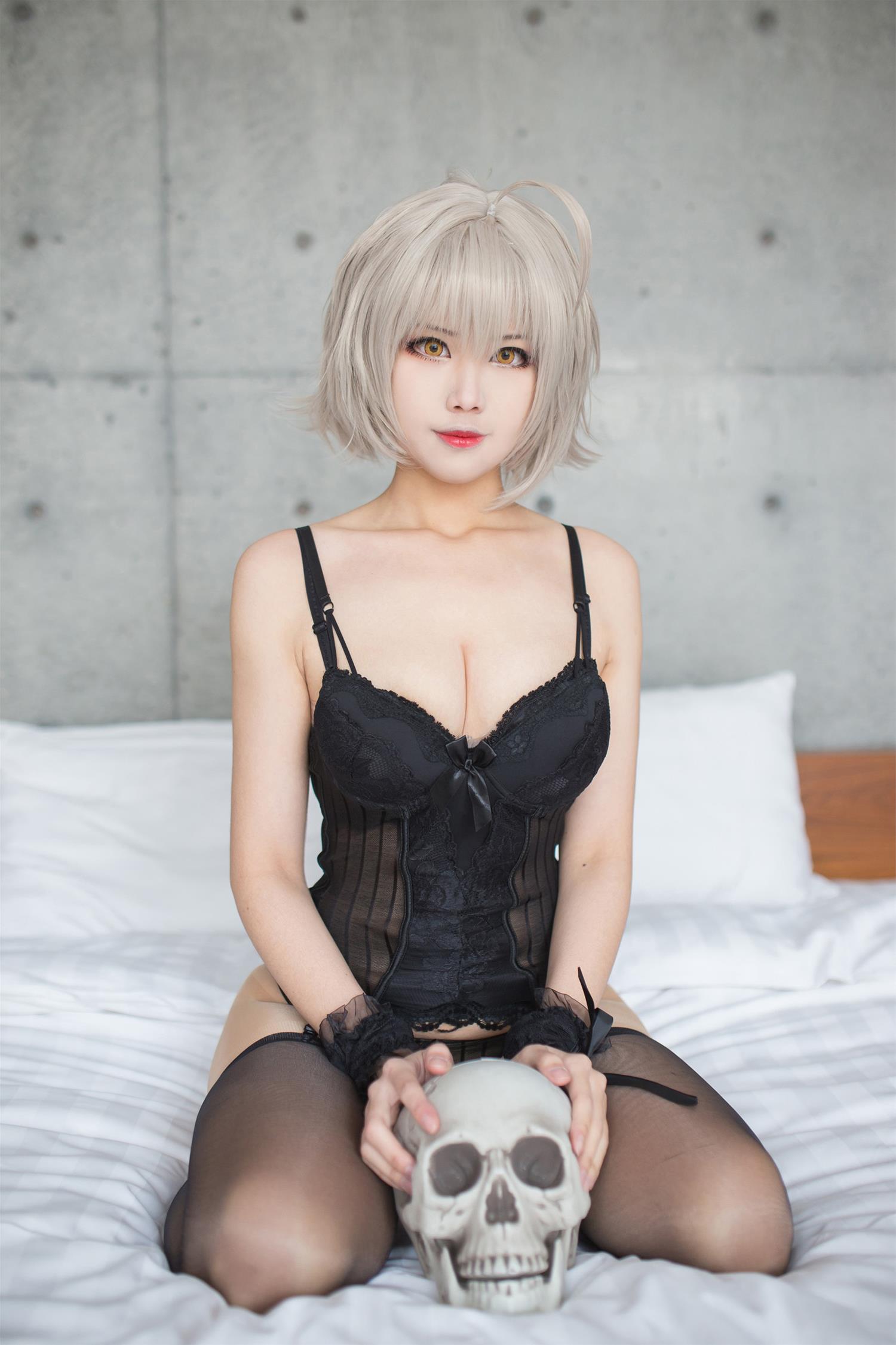 KaYa 萱 黑贞 黑呆毛下着 &亚缇 [51P-26MB]