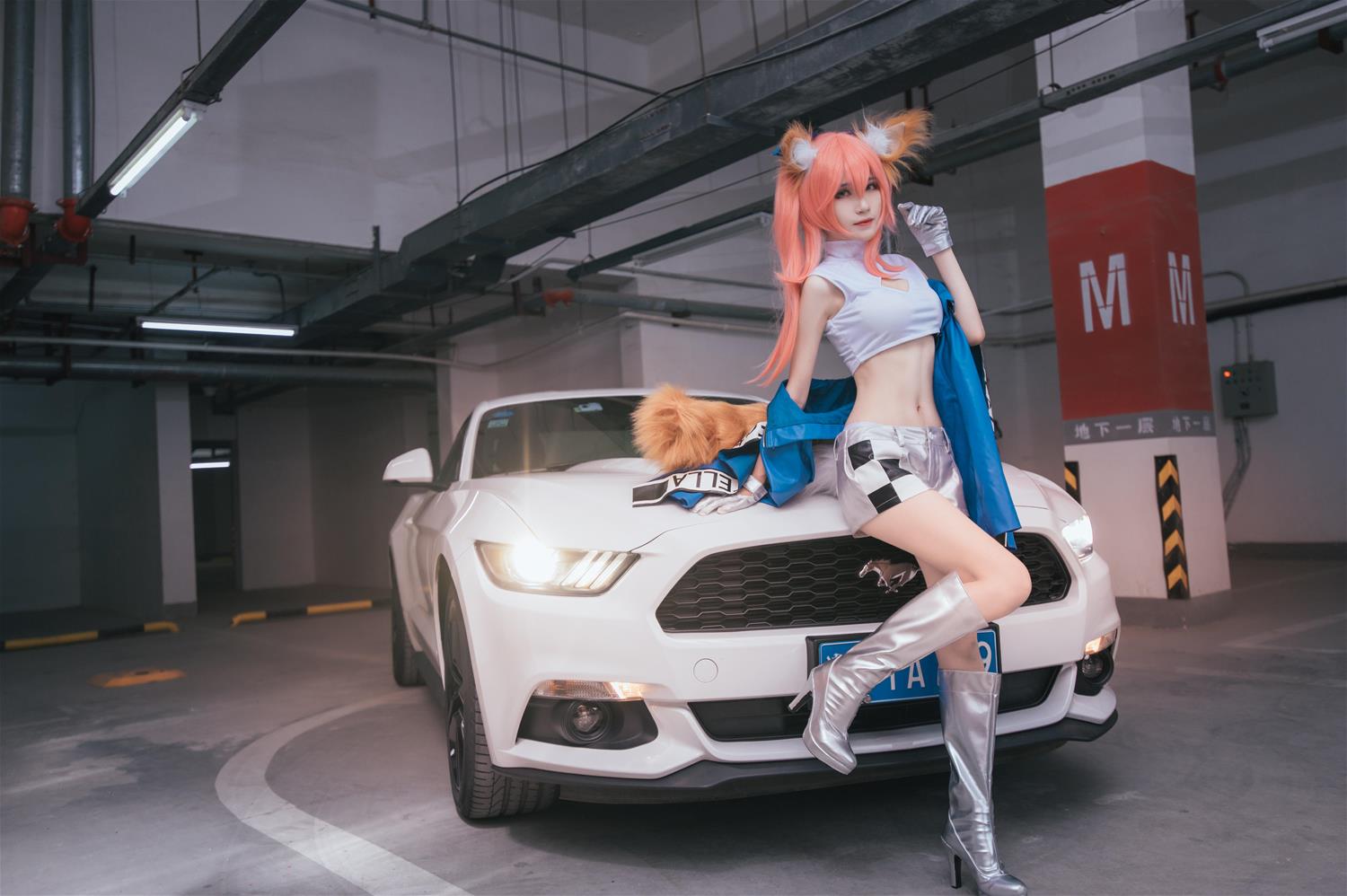 妖君白研 FATEGRAND ORDER玉澡前 FATE COS正片 [8P-63MB]