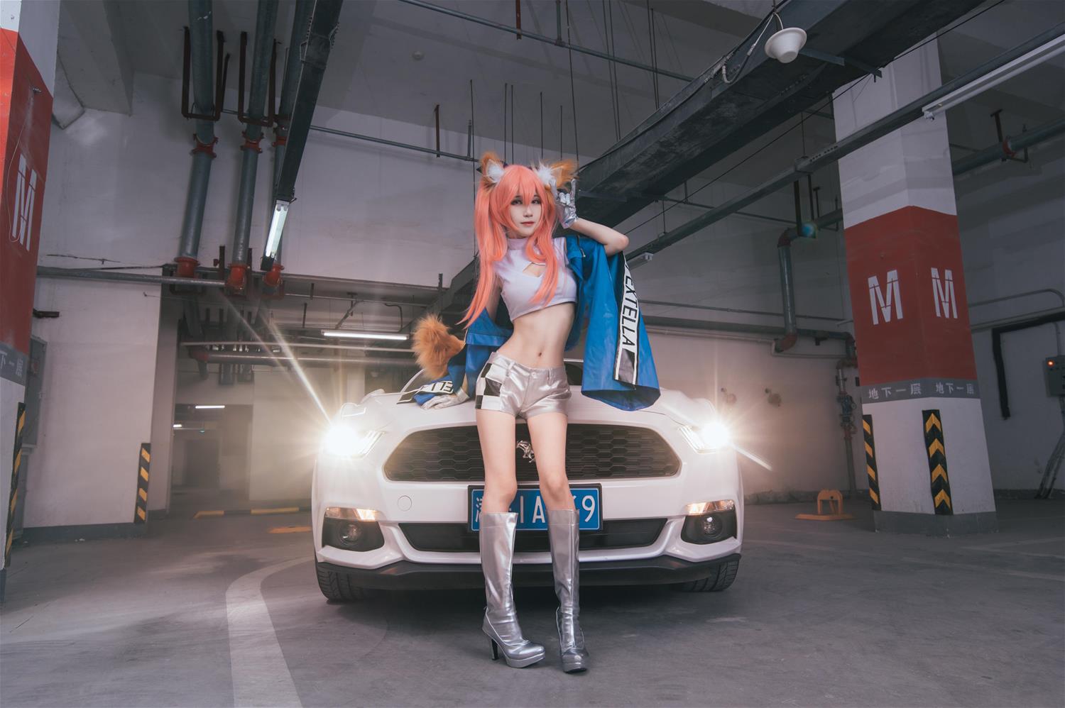 妖君白研 FATEGRAND ORDER玉澡前 FATE COS正片 [8P-63MB]