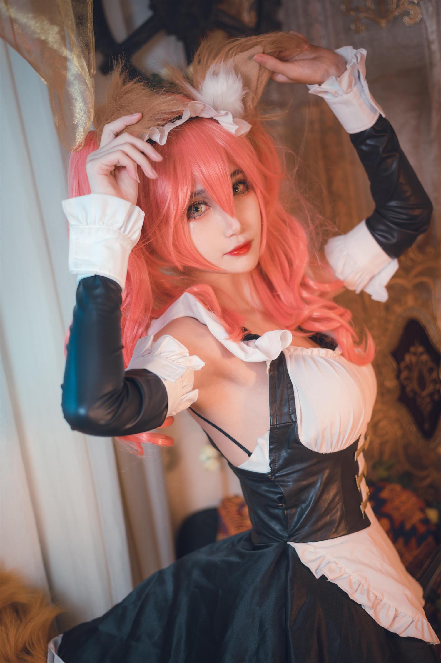 妖君白研 FATEGRAND ORDER玉藻前FATE女仆 [8P-75MB]