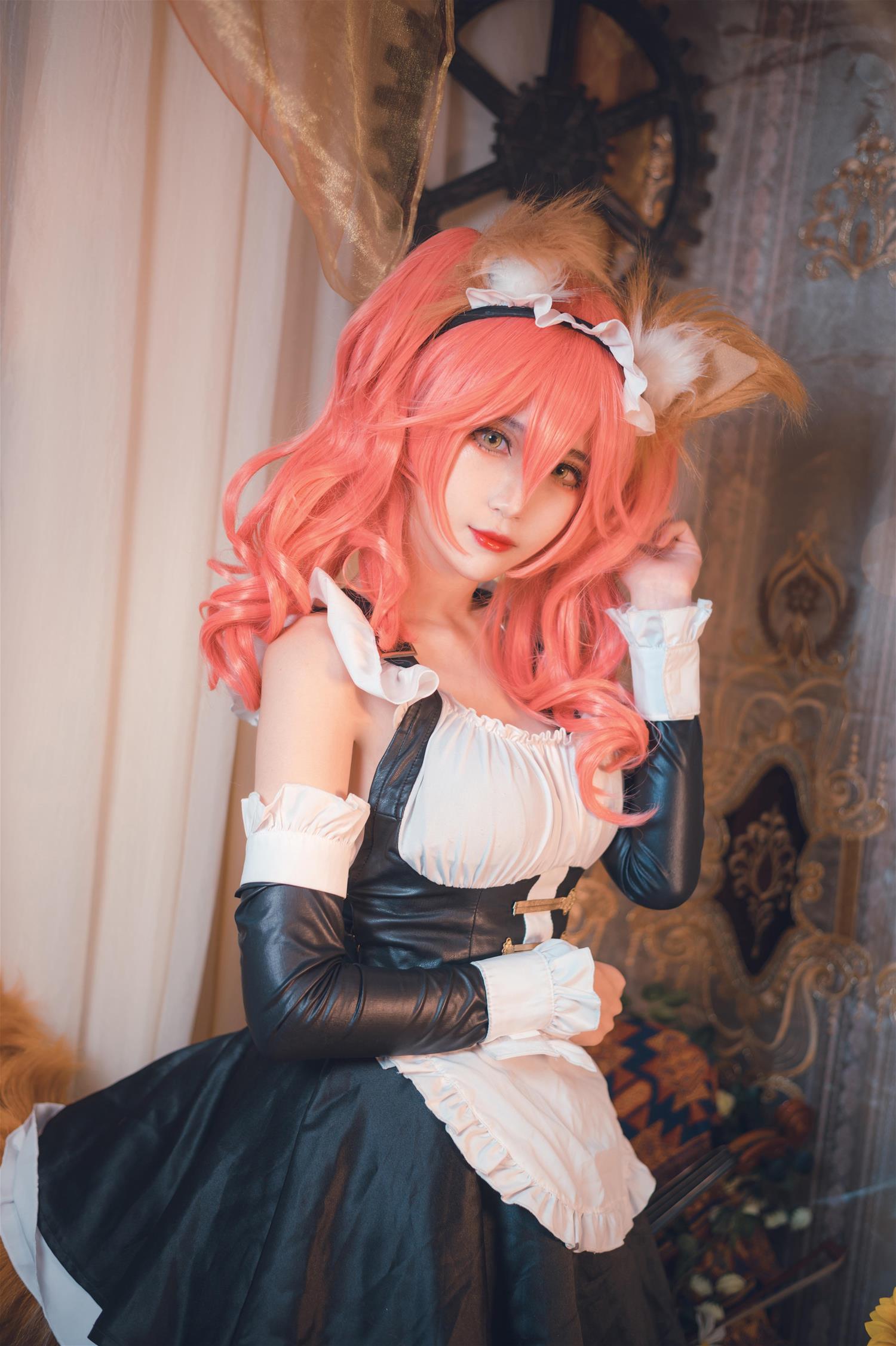 妖君白研 FATEGRAND ORDER玉藻前FATE女仆 [8P-75MB]