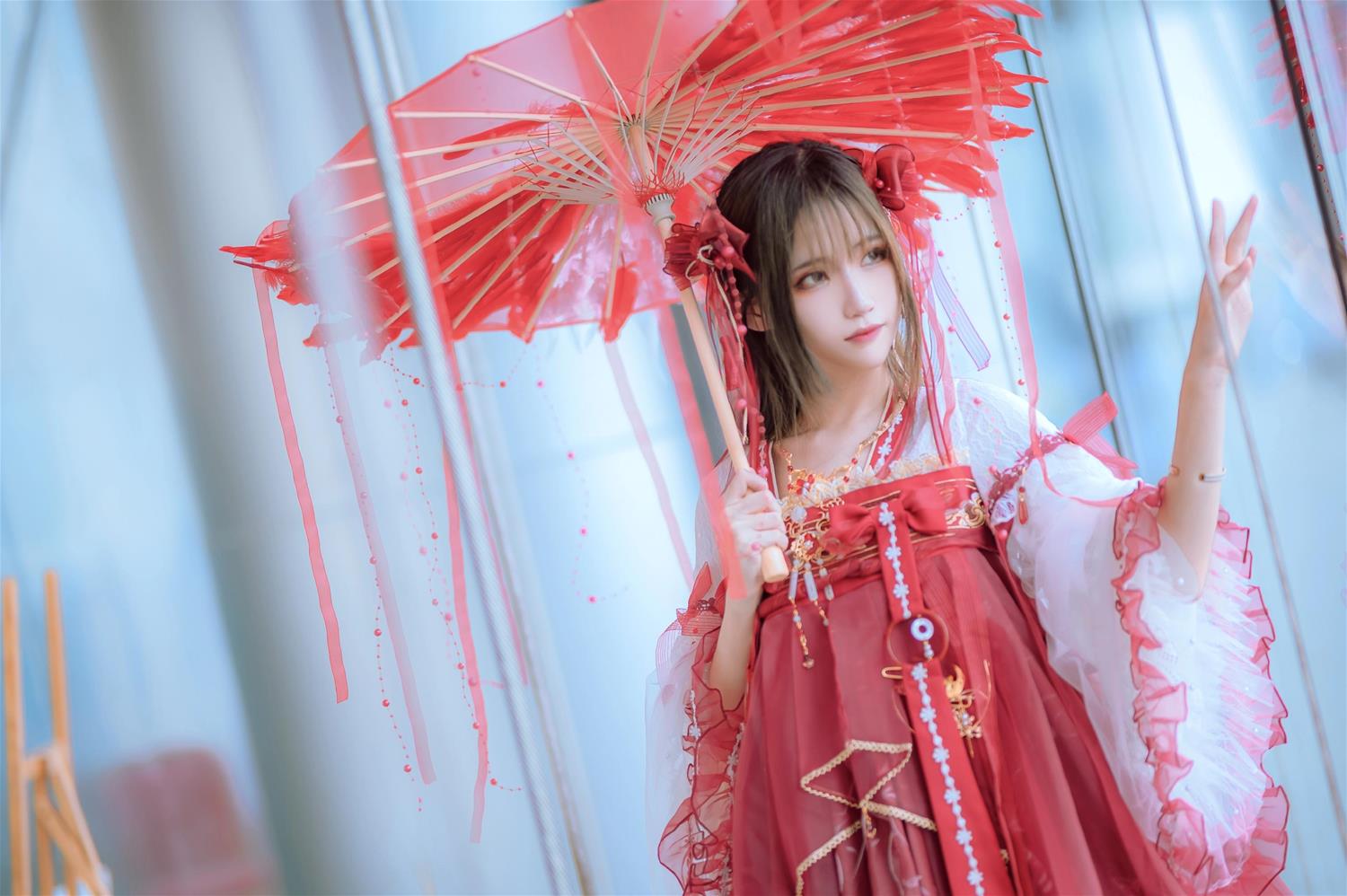 妖君白研 LOLITA装扮-—屿鹿共生 [8P-24MB]