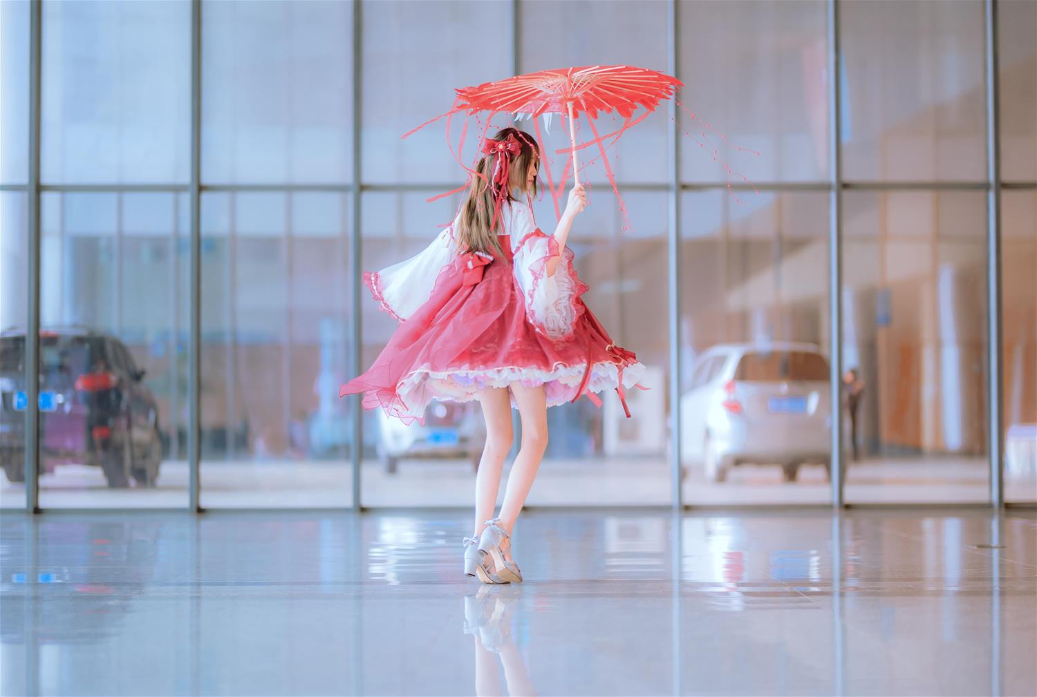 妖君白研 LOLITA装扮-—屿鹿共生 [8P-24MB]