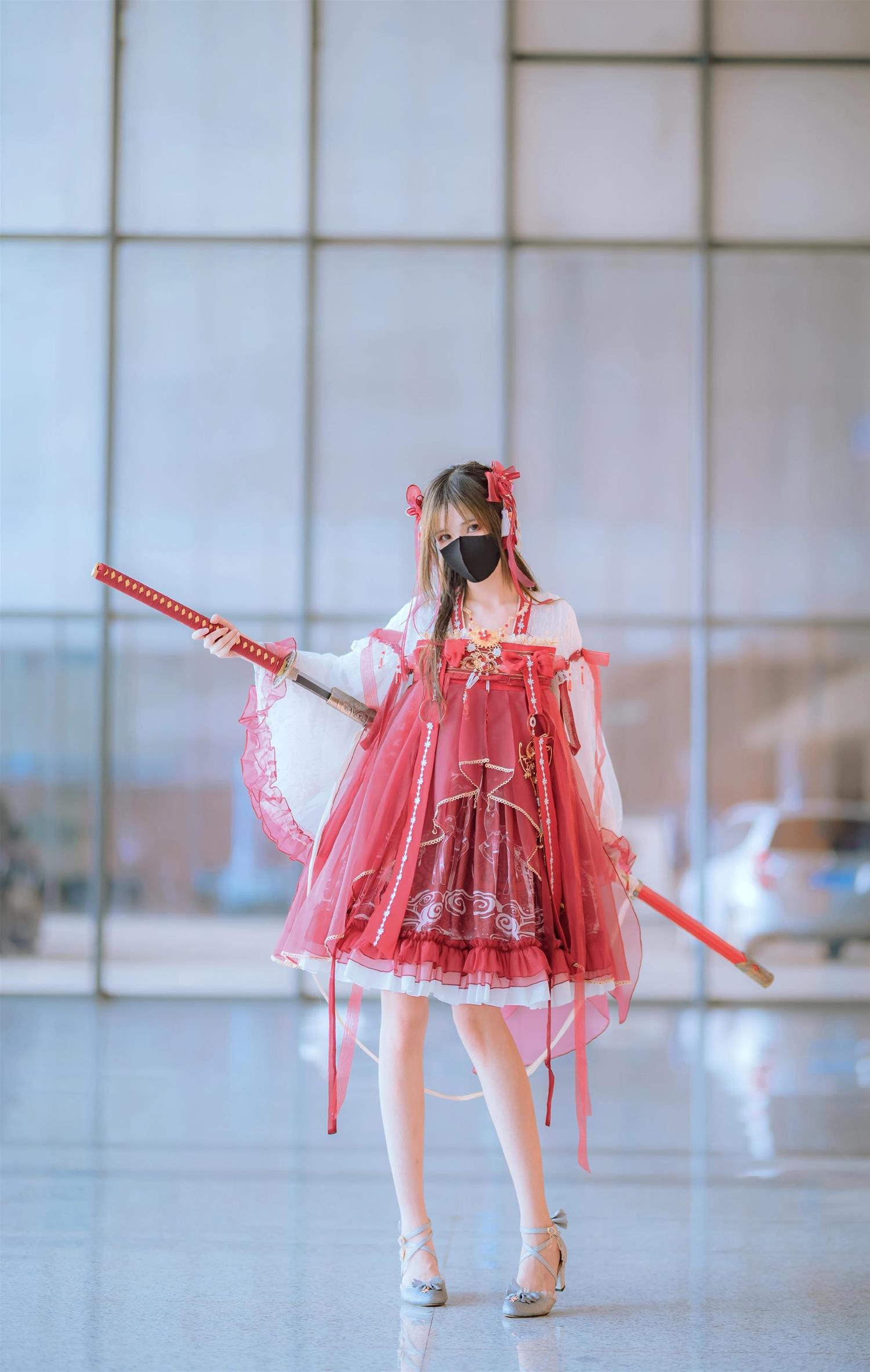 妖君白研 LOLITA装扮-—屿鹿共生 [8P-24MB]