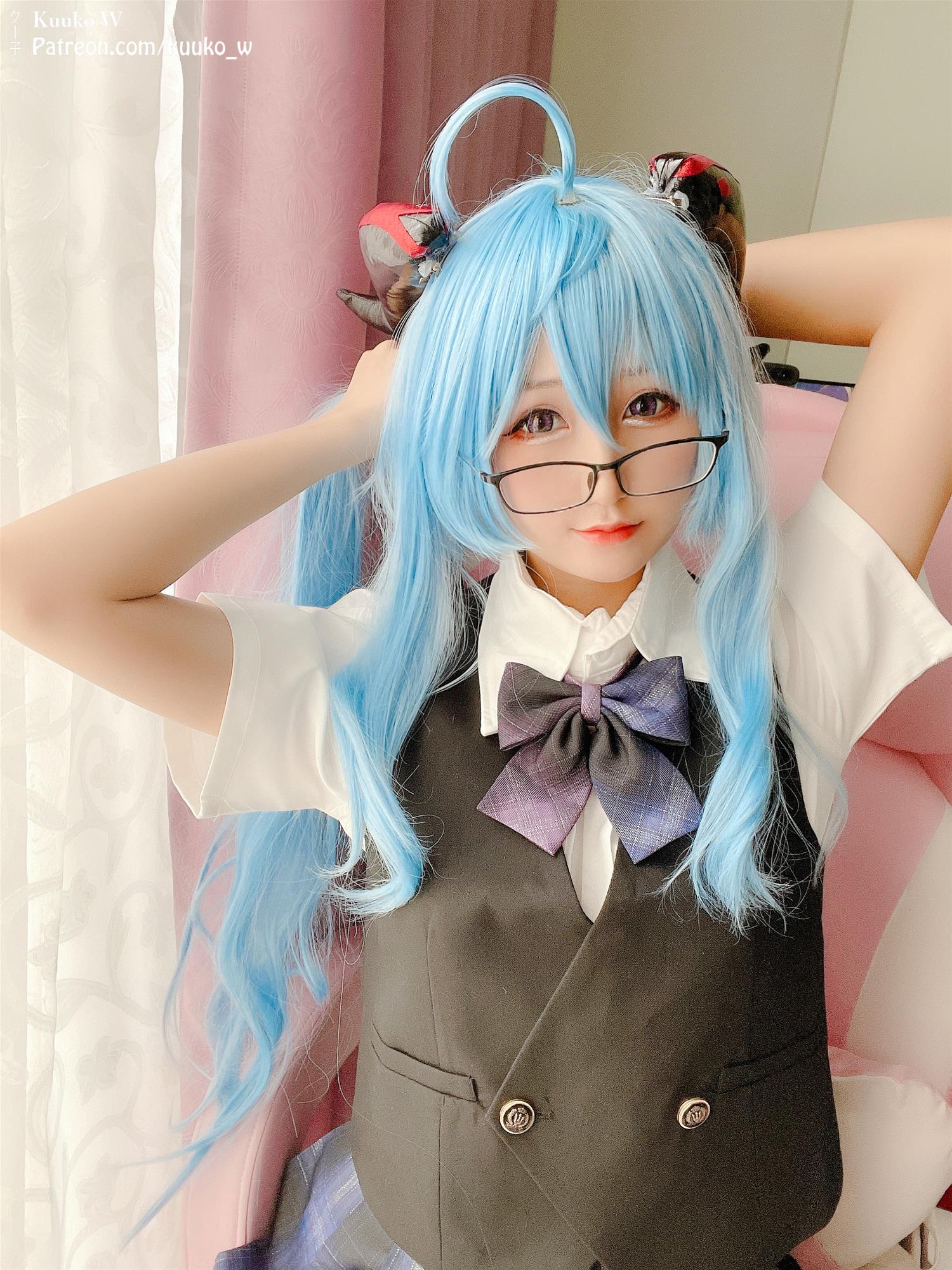 KuukoW Ganyu Pure Seifuku [36P6V-328MB]