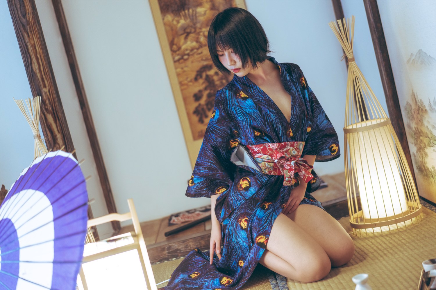 枸名 孔雀和服 [39P-1.08GB]