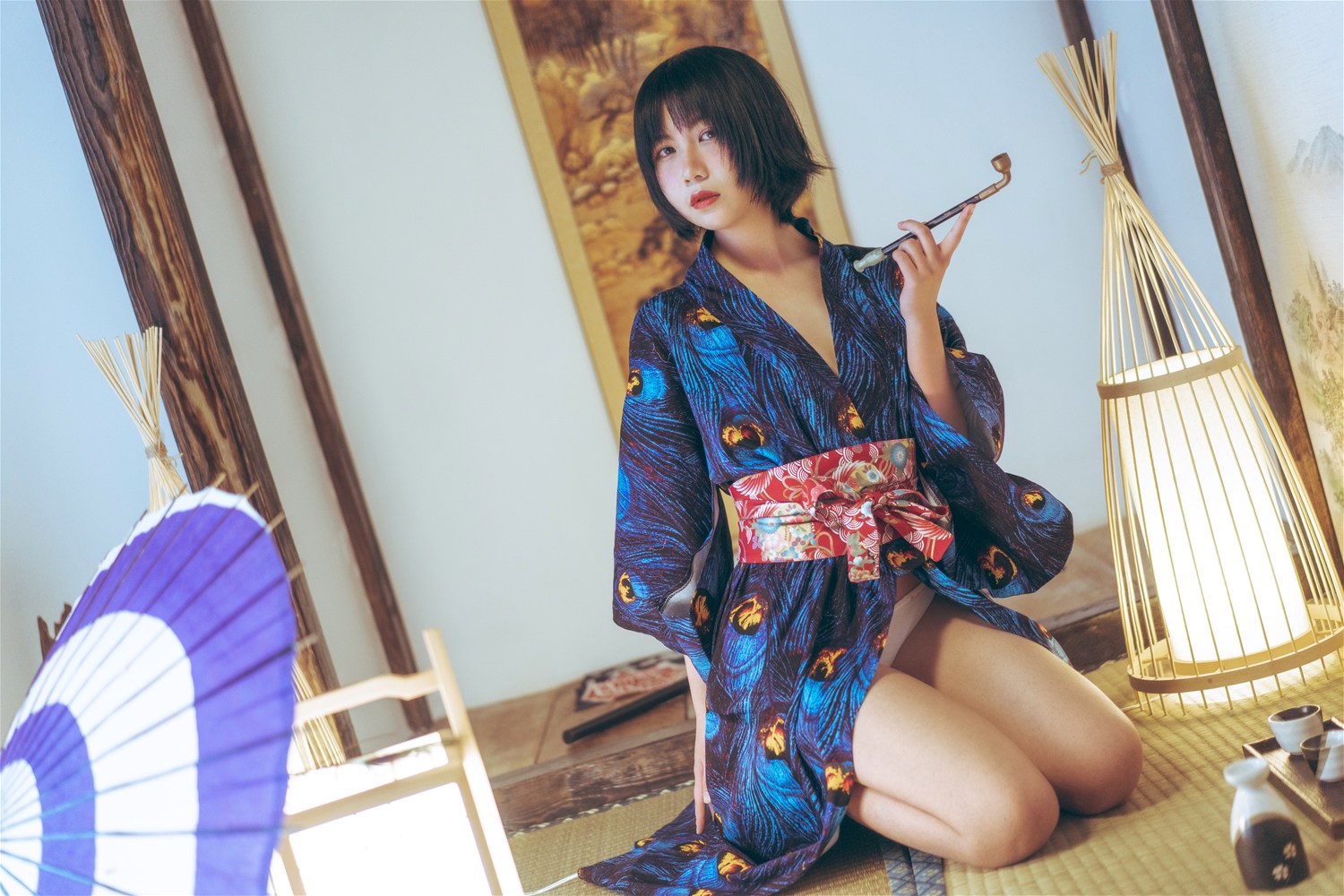 枸名 孔雀和服 [39P-1.08GB]