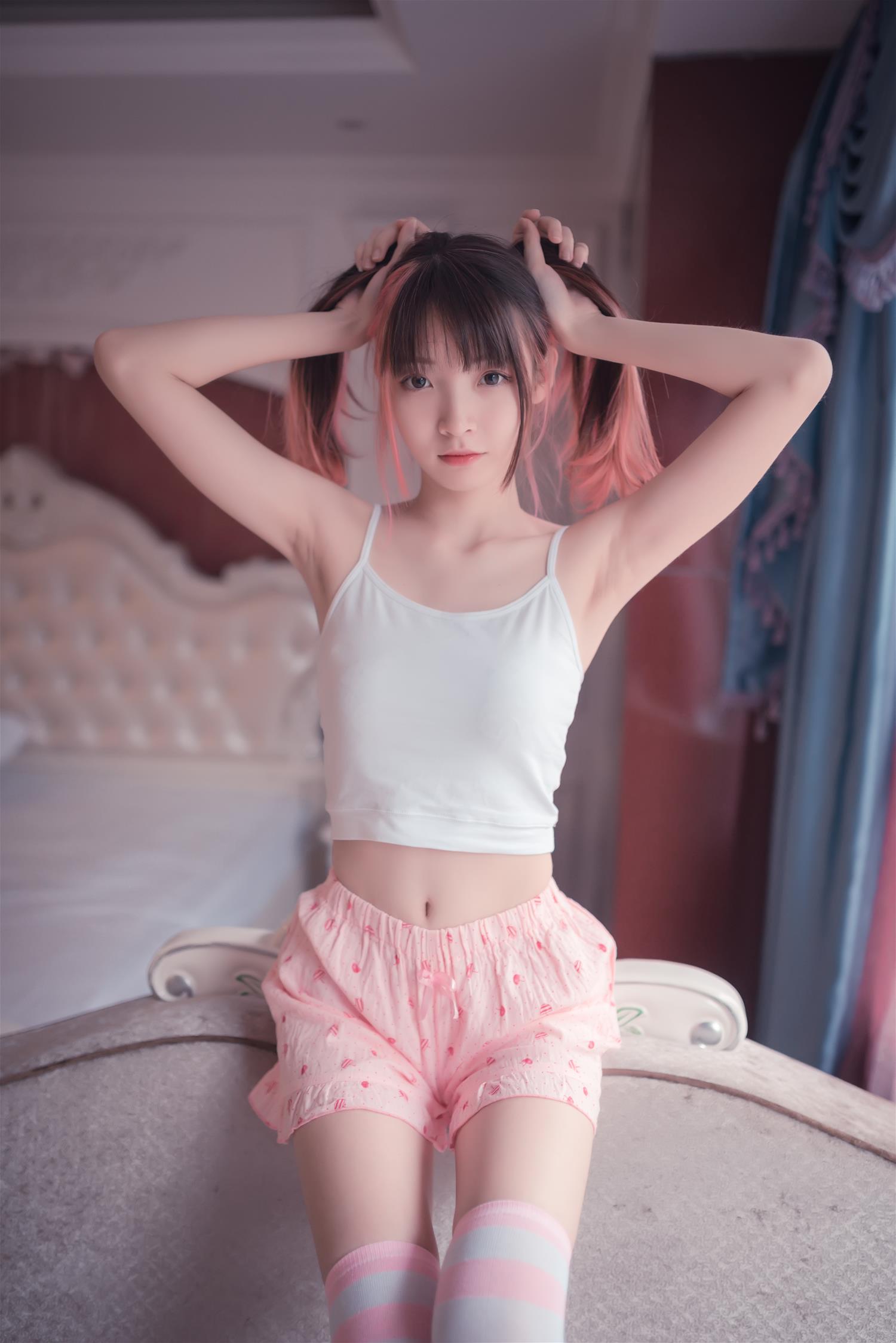 祖木子 粉白条纹小可爱 [50P-220MB]