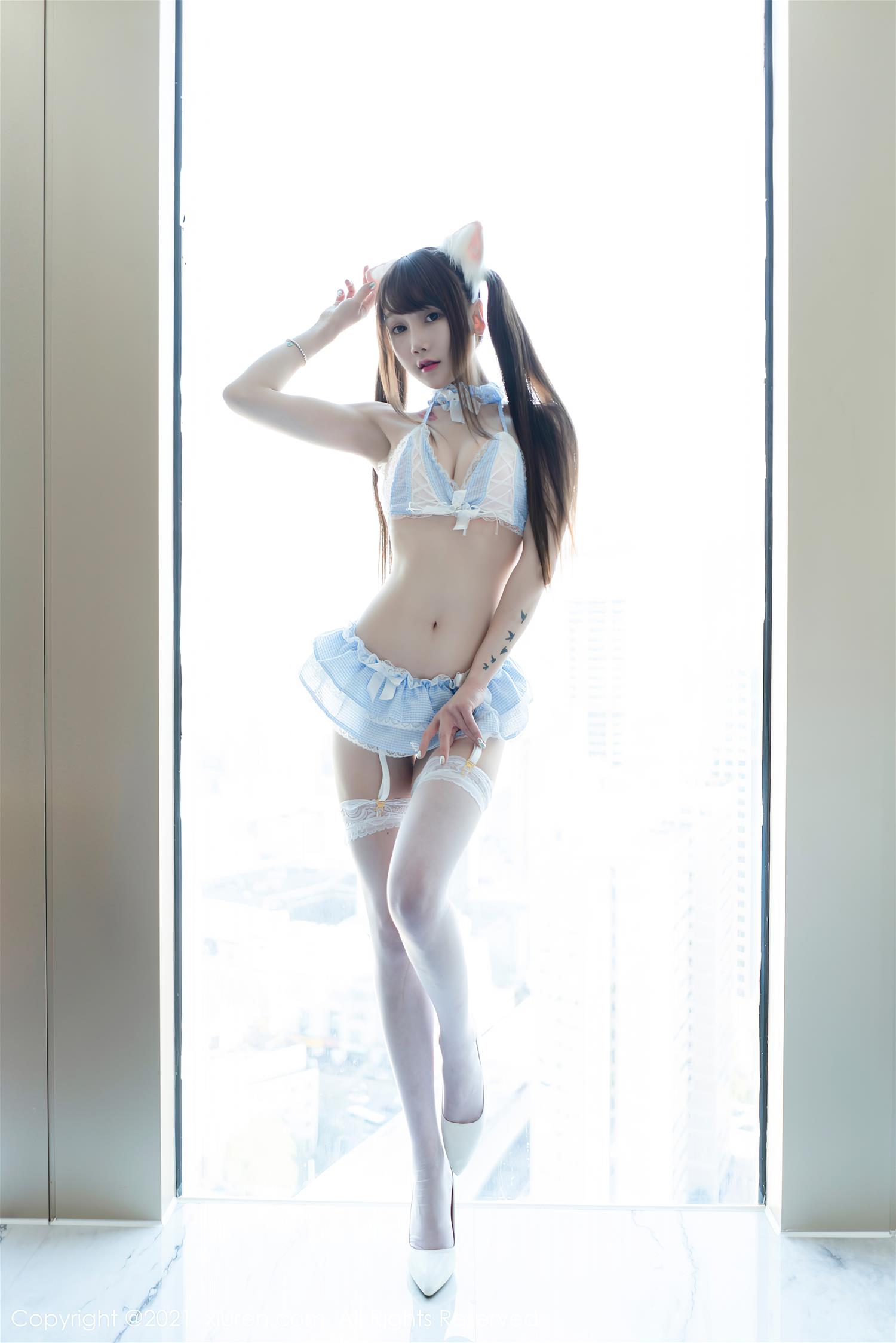 星野咪兔 秀人网 No.3130 星小兔 Meetu [40P-351MB]