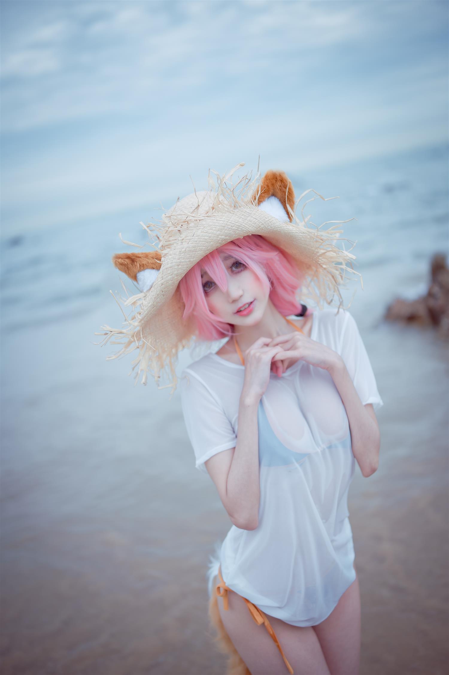 周叽是可爱兔兔 小玉泳装 [23P-204MB]