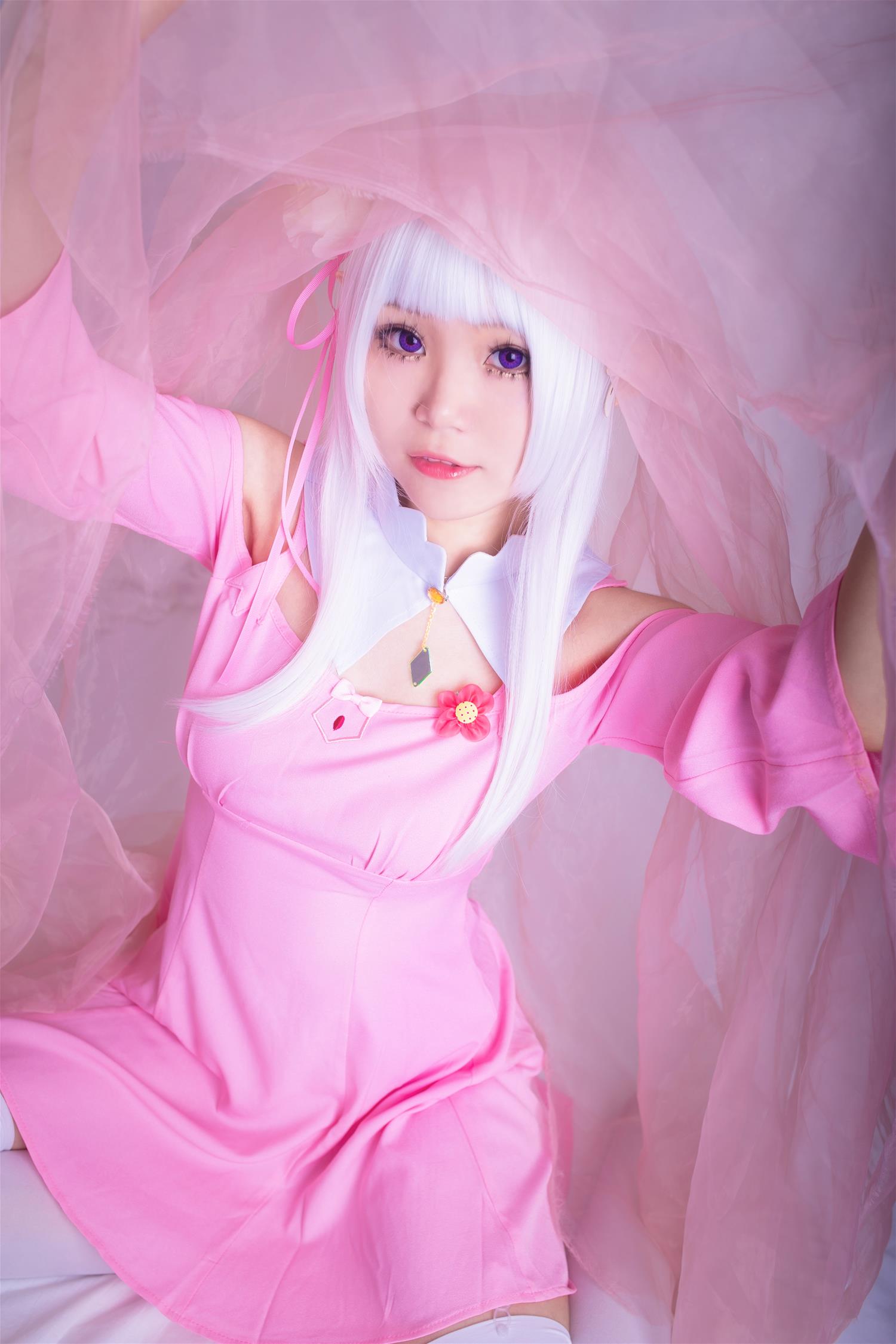 Yoko宅夏 艾米莉娅 睡衣+兔女郎 [17P-98MB]