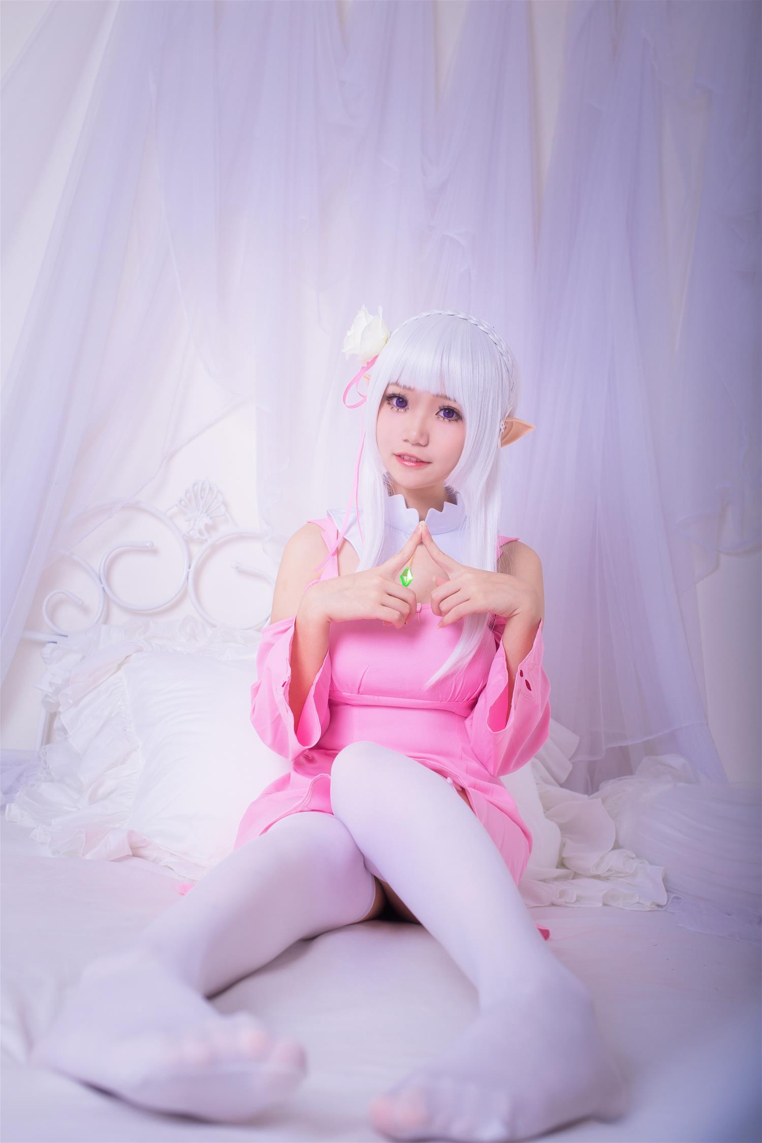 Yoko宅夏 艾米莉娅 睡衣+兔女郎 [17P-98MB]