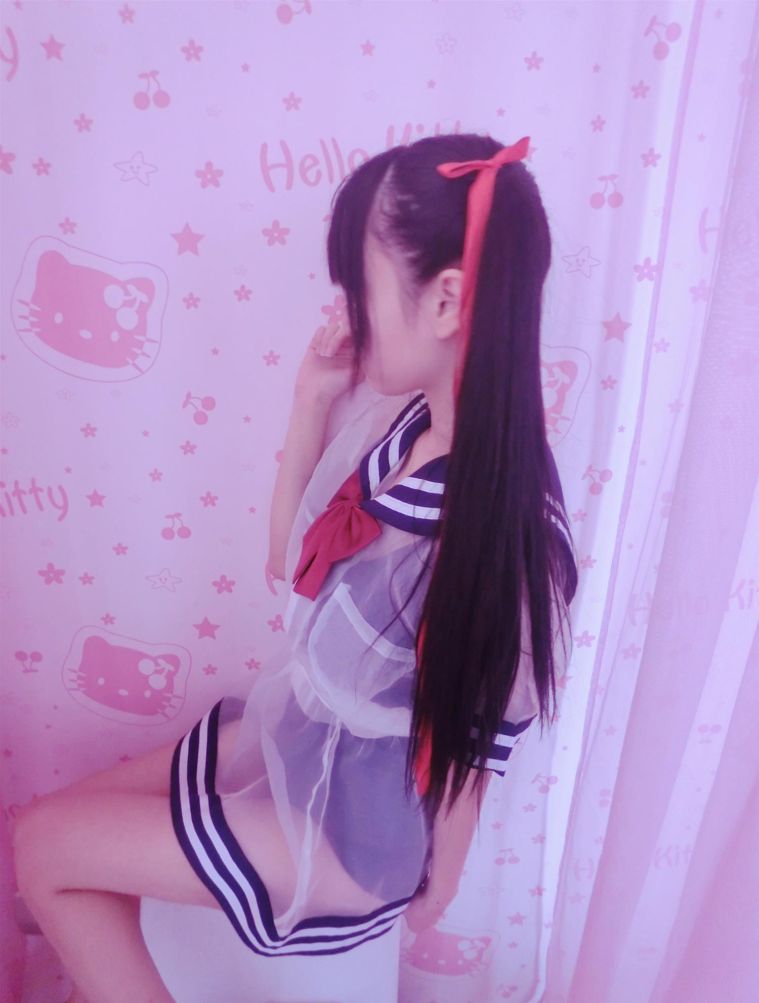 小学生赛高 浴缸湿身水手服透明罩衫 [65P-54MB]