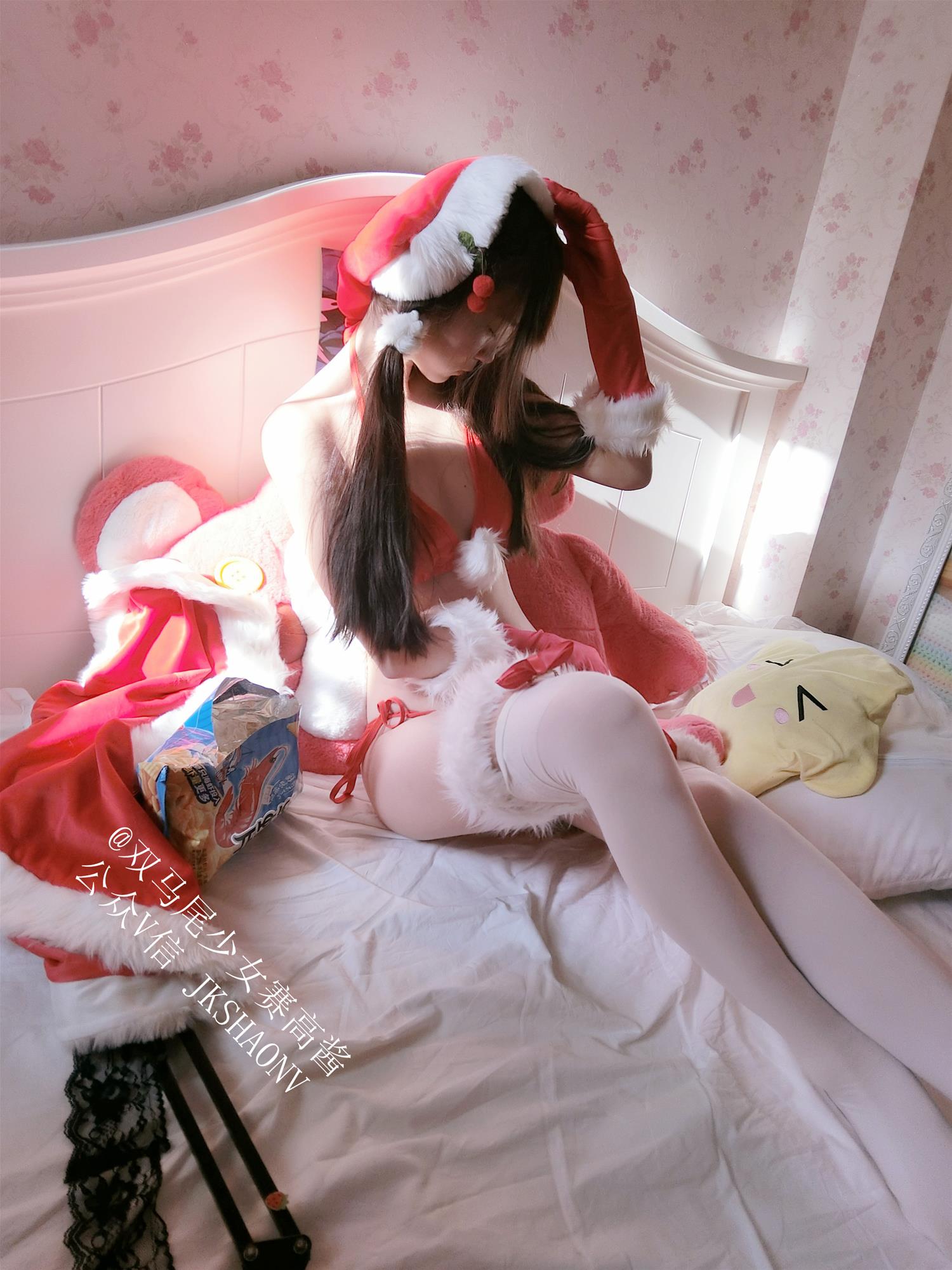 小学生赛高 2017 圣诞特刊：红色圣诞比基尼 [51P-61MB]